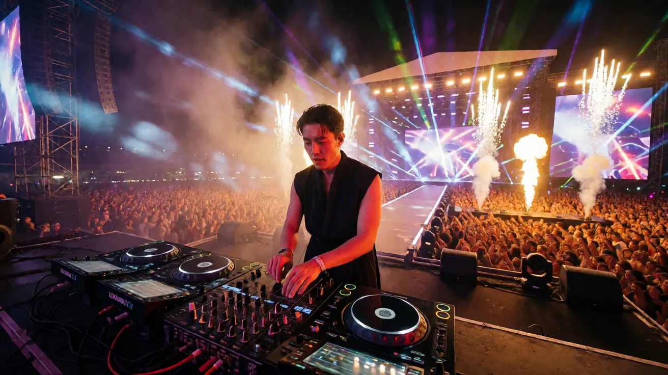 Calvin Harris EDM Neon Fits For Indian Night Shows