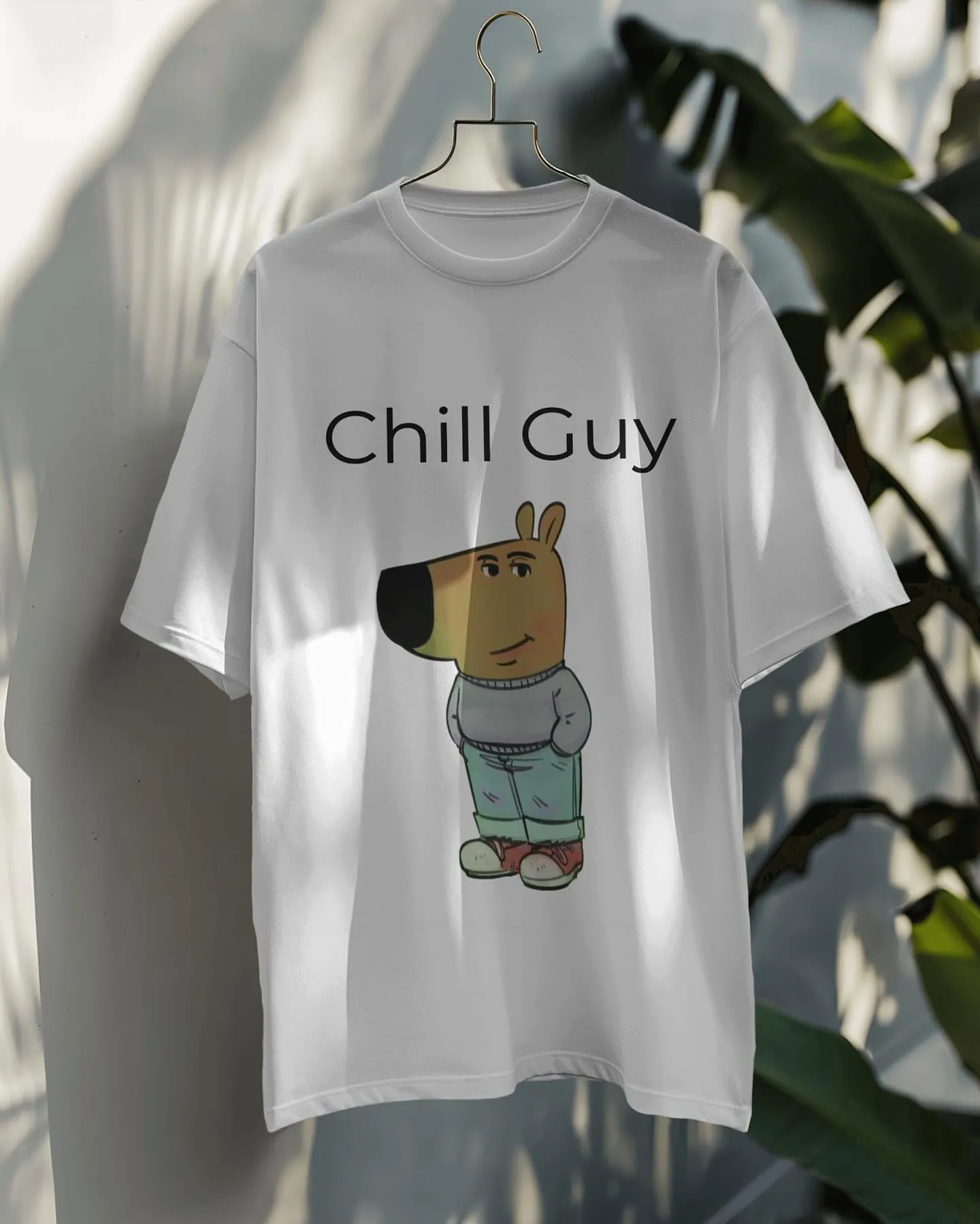 Premium Men's Chill Guy Printed T-Shirt