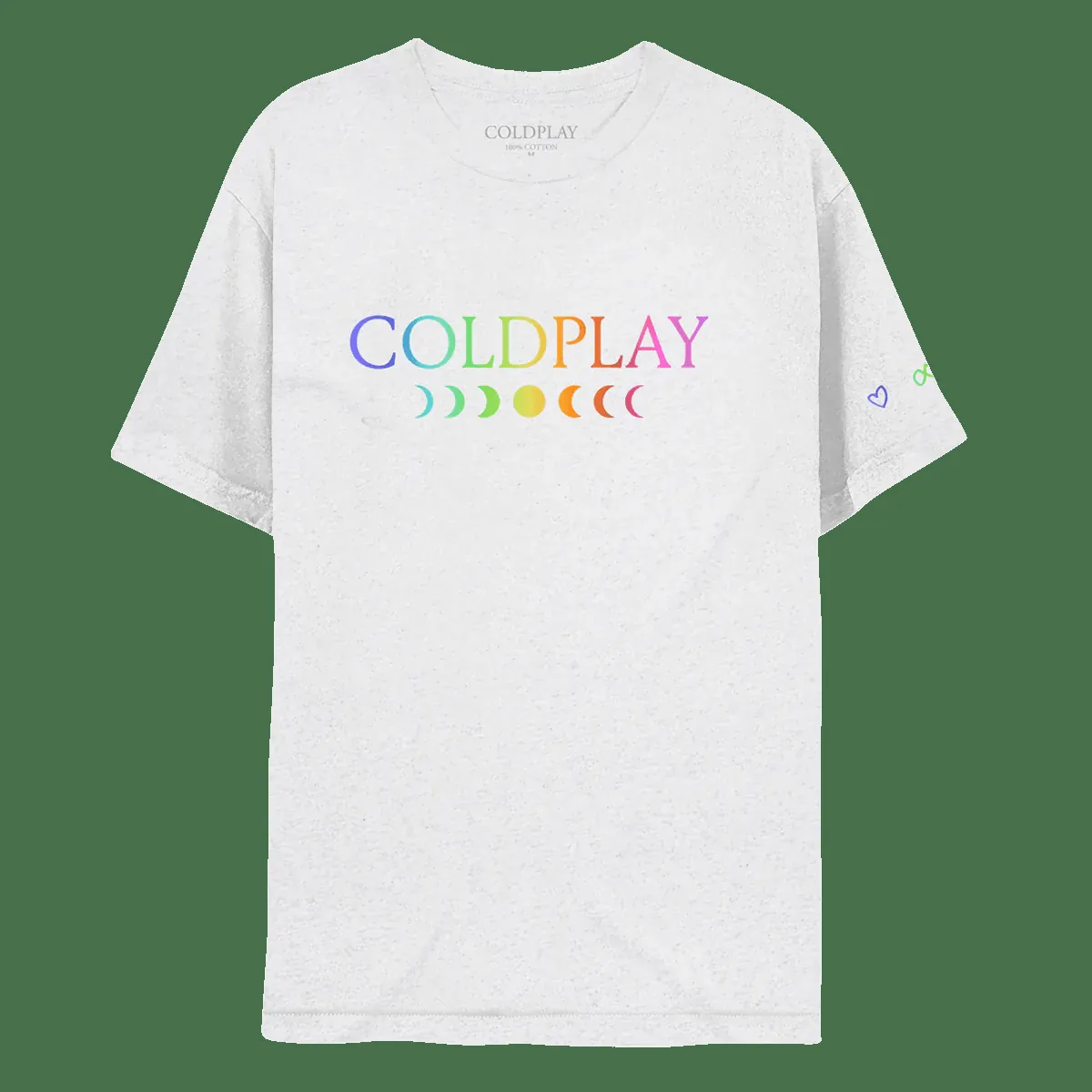 ColdPlay Unisex Color Print T Shirt