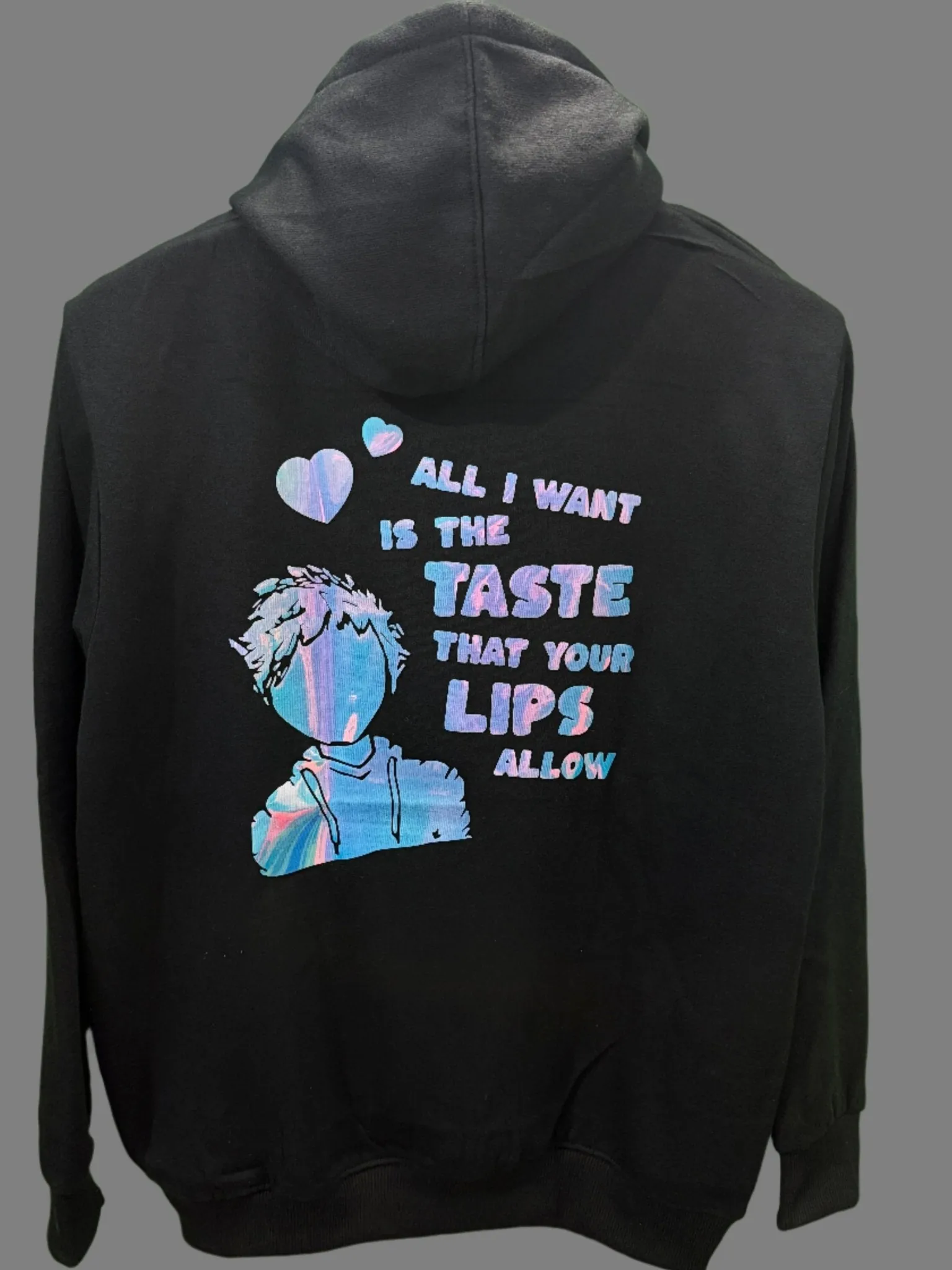 Ed Sheeran Limited Edition Holographic Mathematics Design Glow-in-Dark Premium Hoodie - alternate view
