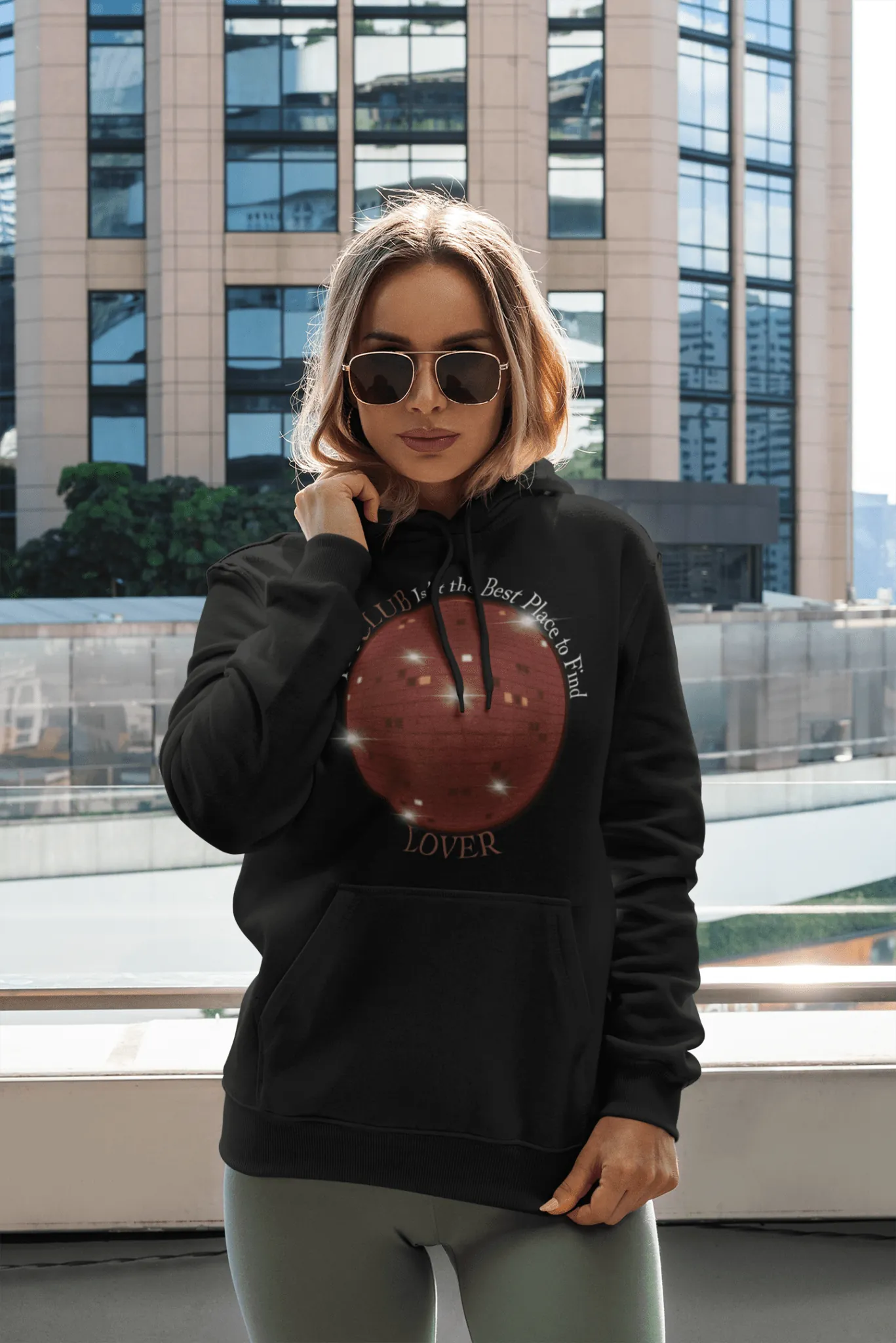 Ed Sheeran "The Club Is The Best Place To Find Lover" Premium Concert Hoodie - Limited Edition - alternate view