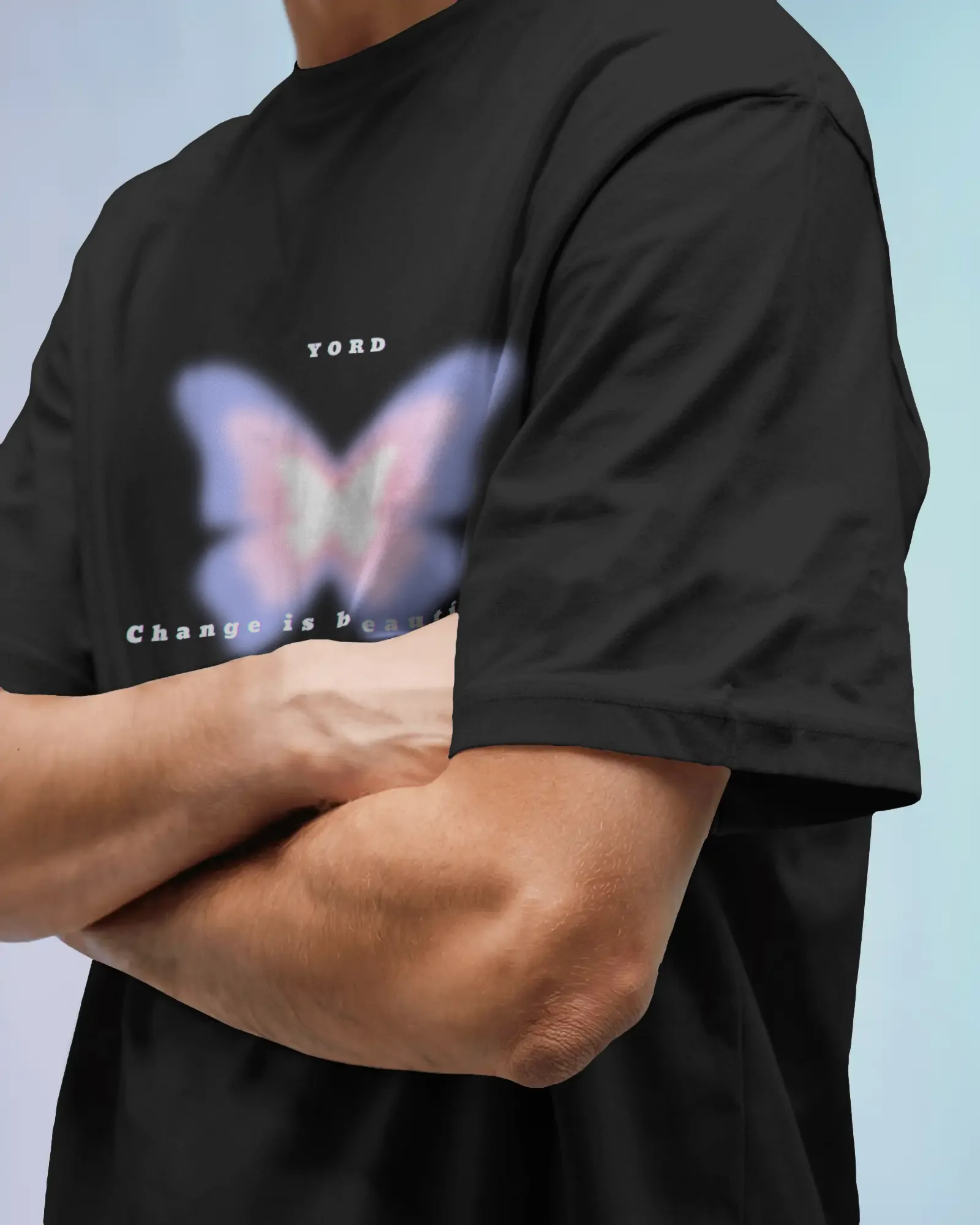 ["Premium Butterfly 'Change is Beautiful' Oversized T-shirt by YORD (T-Shirts) - photo 1 of 12", "Premium Butterfly 'Change is Beautiful' Oversized T-shirt by YORD (T-Shirts) - photo 2 of 12", "Premium Butterfly 'Change is Beautiful' Oversized T-shirt by YORD (T-Shirts) - photo 3 of 12", "Premium Butterfly 'Change is Beautiful' Oversized T-shirt by YORD (T-Shirts) - photo 4 of 12", "Premium Butterfly 'Change is Beautiful' Oversized T-shirt by YORD (T-Shirts) - photo 5 of 12", "Premium Butterfly 'Change is B