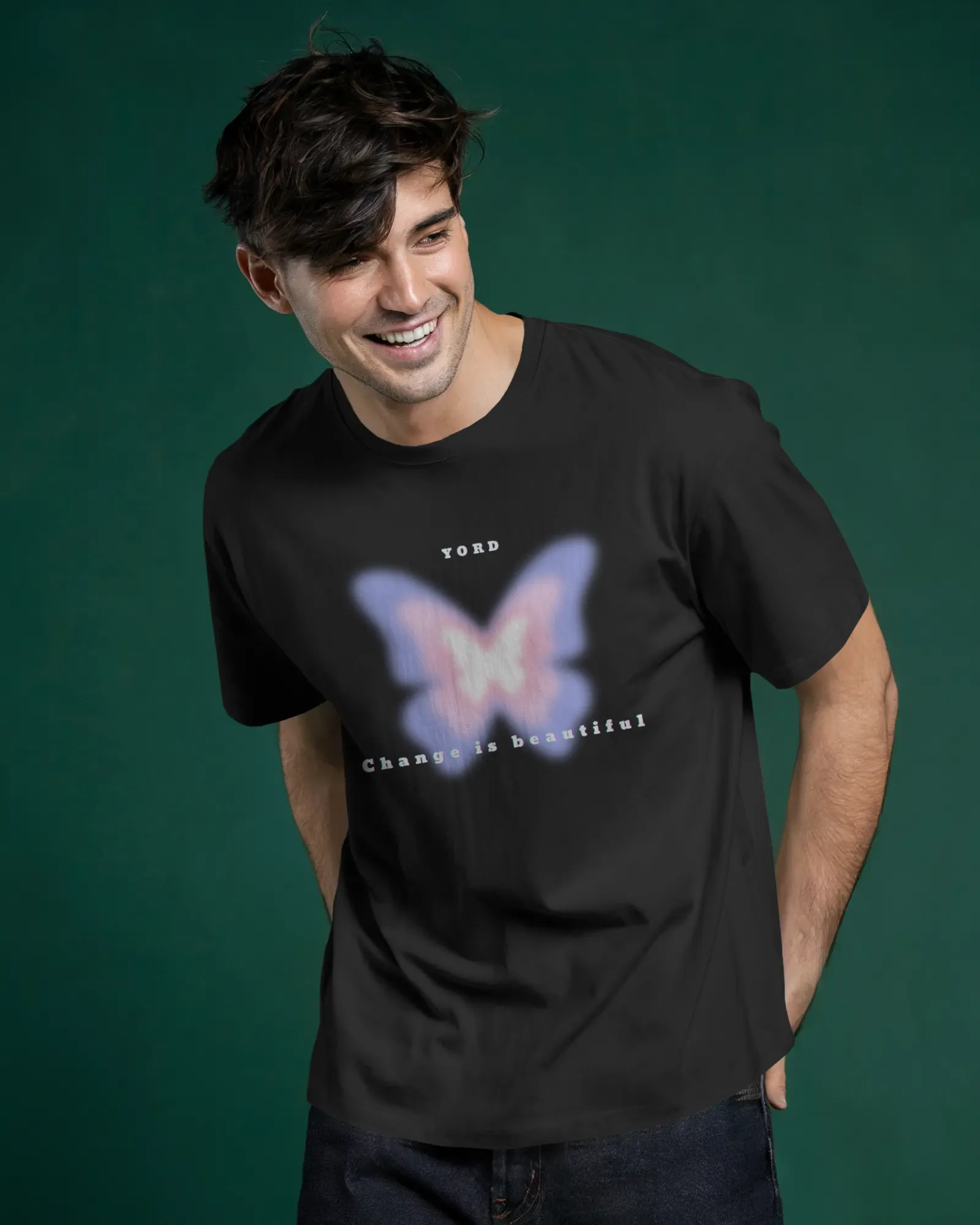 ["Premium Butterfly 'Change is Beautiful' Oversized T-shirt by YORD (T-Shirts) - photo 1 of 12", "Premium Butterfly 'Change is Beautiful' Oversized T-shirt by YORD (T-Shirts) - photo 2 of 12", "Premium Butterfly 'Change is Beautiful' Oversized T-shirt by YORD (T-Shirts) - photo 3 of 12", "Premium Butterfly 'Change is Beautiful' Oversized T-shirt by YORD (T-Shirts) - photo 4 of 12", "Premium Butterfly 'Change is Beautiful' Oversized T-shirt by YORD (T-Shirts) - photo 5 of 12", "Premium Butterfly 'Change is B