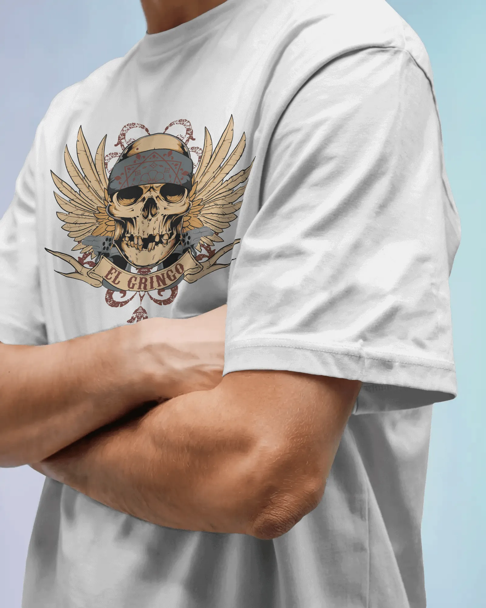 ['Premium El Gringo Skull Wings Oversized T-Shirt by YORD (T-Shirts) - photo 1 of 10', 'Premium El Gringo Skull Wings Oversized T-Shirt by YORD (T-Shirts) - photo 2 of 10', 'Premium El Gringo Skull Wings Oversized T-Shirt by YORD (T-Shirts) - photo 3 of 10', 'Premium El Gringo Skull Wings Oversized T-Shirt by YORD (T-Shirts) - photo 4 of 10', 'Premium El Gringo Skull Wings Oversized T-Shirt by YORD (T-Shirts) - photo 5 of 10', 'Premium El Gringo Skull Wings Oversized T-Shirt by YORD (T-Shirts) - photo 6 of 