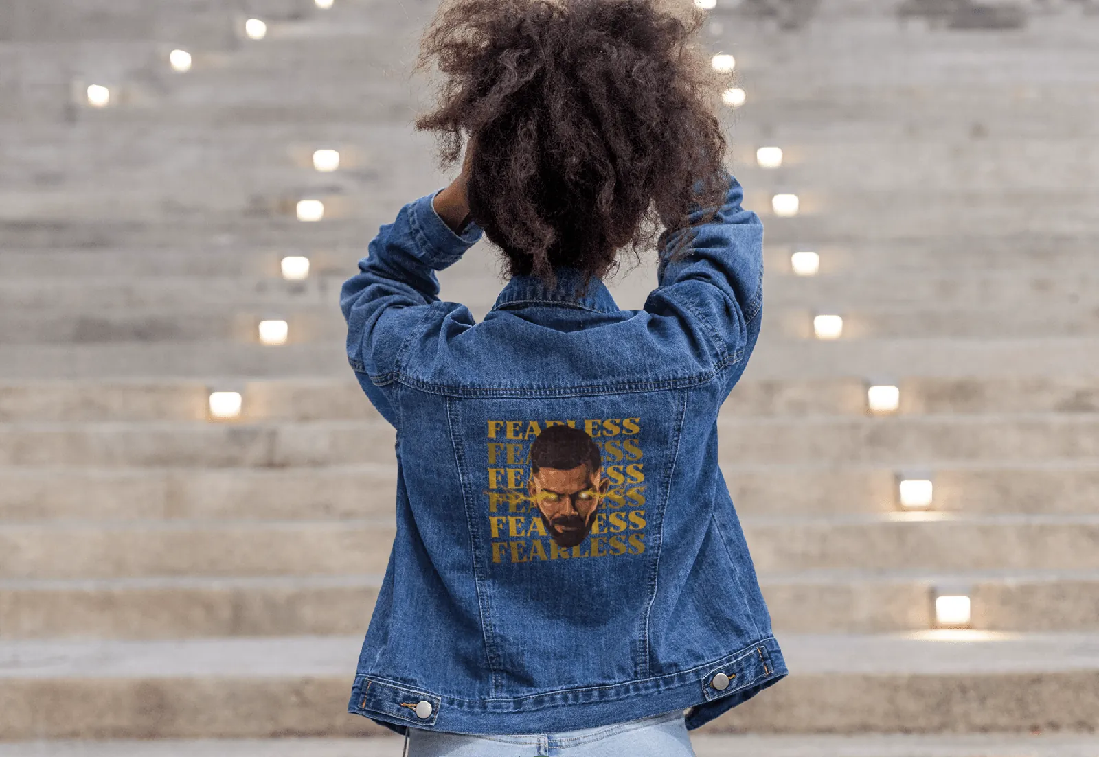 ['Premium Fearless Collection Denim Jacket - Cricket Fan Edition by YORD (Denim) - photo 1 of 6', 'Premium Fearless Collection Denim Jacket - Cricket Fan Edition by YORD (Denim) - photo 2 of 6', 'Premium Fearless Collection Denim Jacket - Cricket Fan Edition by YORD (Denim) - photo 3 of 6', 'Premium Fearless Collection Denim Jacket - Cricket Fan Edition by YORD (Denim) - photo 4 of 6', 'Premium Fearless Collection Denim Jacket - Cricket Fan Edition by YORD (Denim) - photo 5 of 6', 'Premium Fearless Collecti