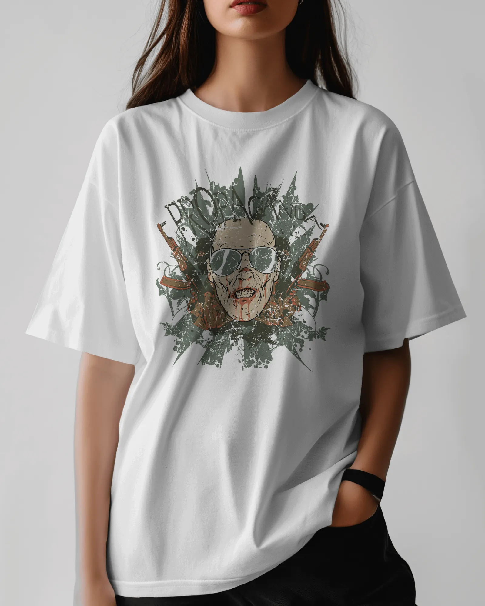 Premium Graphic Warfare T-Shirt | Limited Edition Design - alternate view