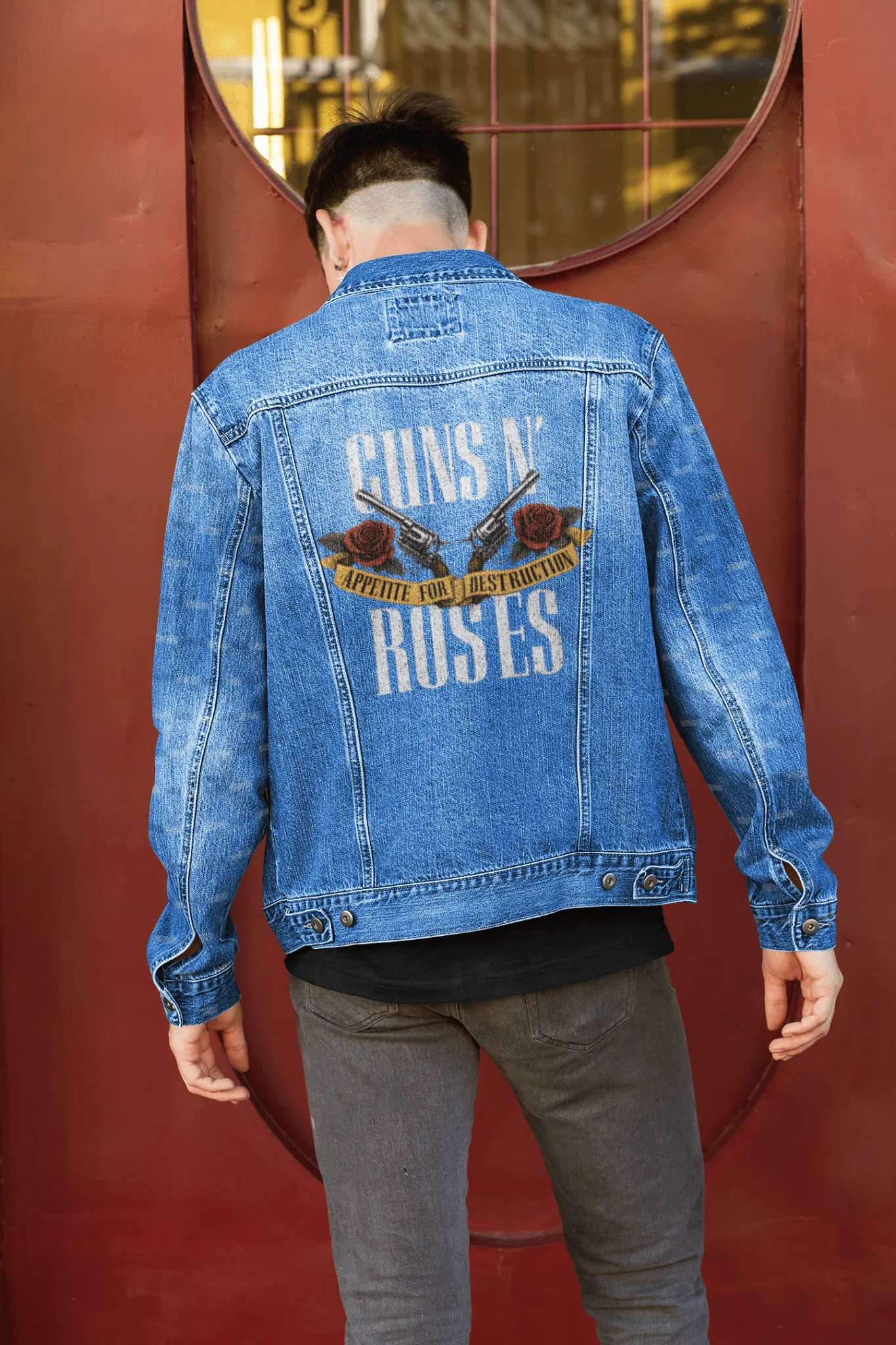 Premium Guns N' Roses Appetite For Destruction Denim Jacket