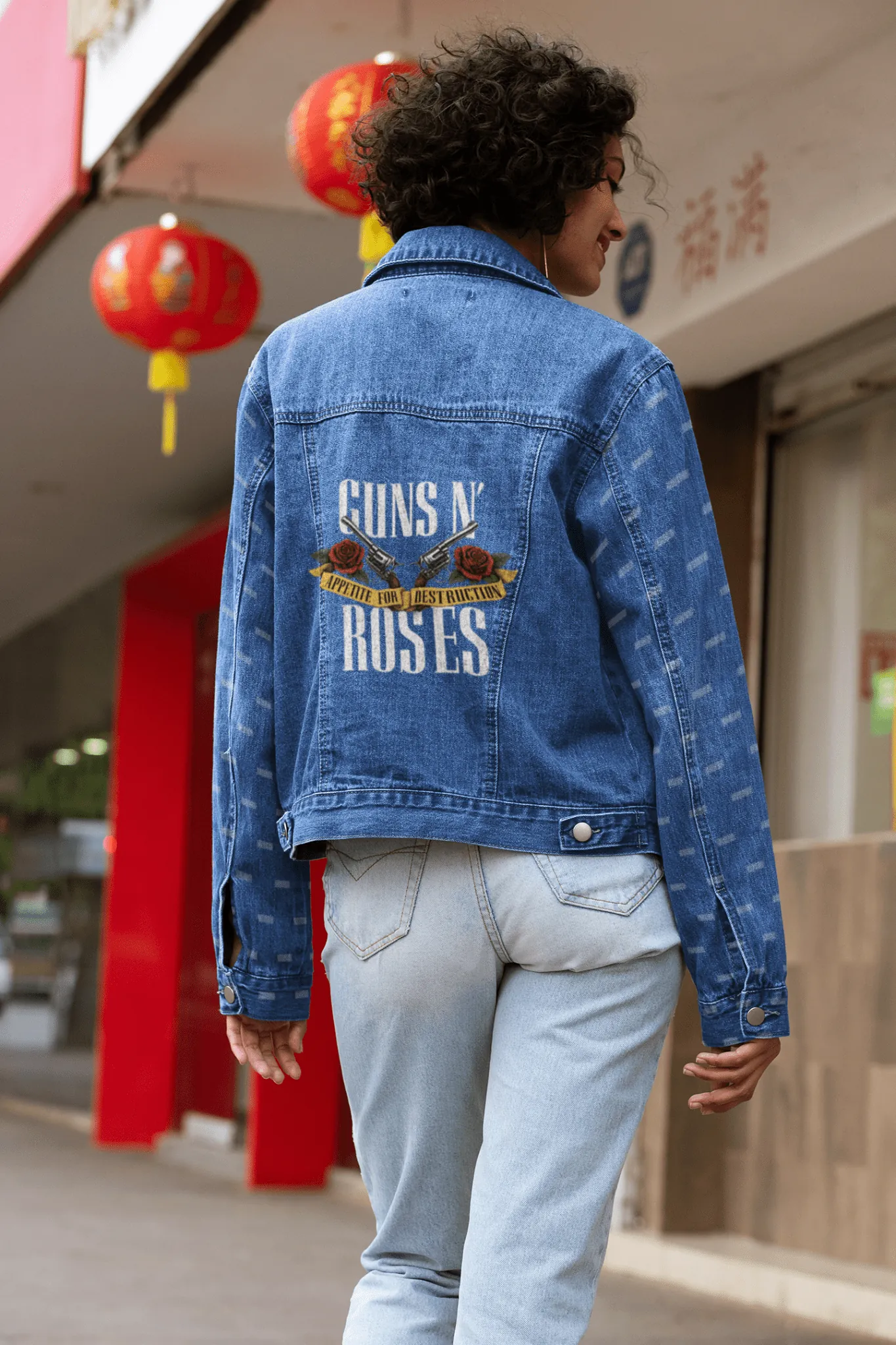 Premium Guns N' Roses Appetite For Destruction Denim Jacket - alternate view