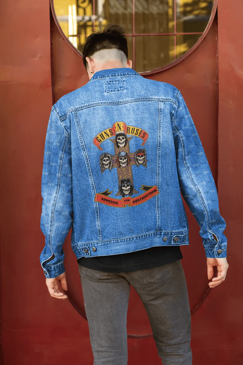 Premium Guns N' Roses Appetite For Destruction Denim Jacket
