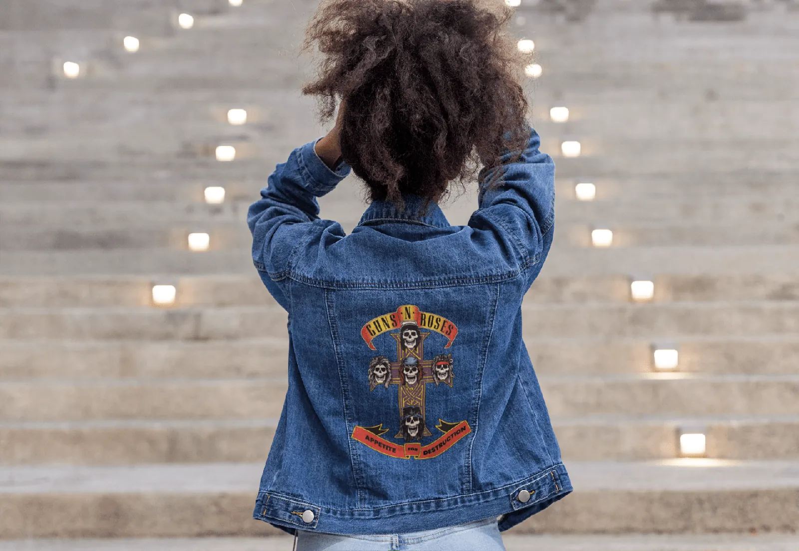 Premium Guns N' Roses Appetite For Destruction Denim Jacket - alternate view