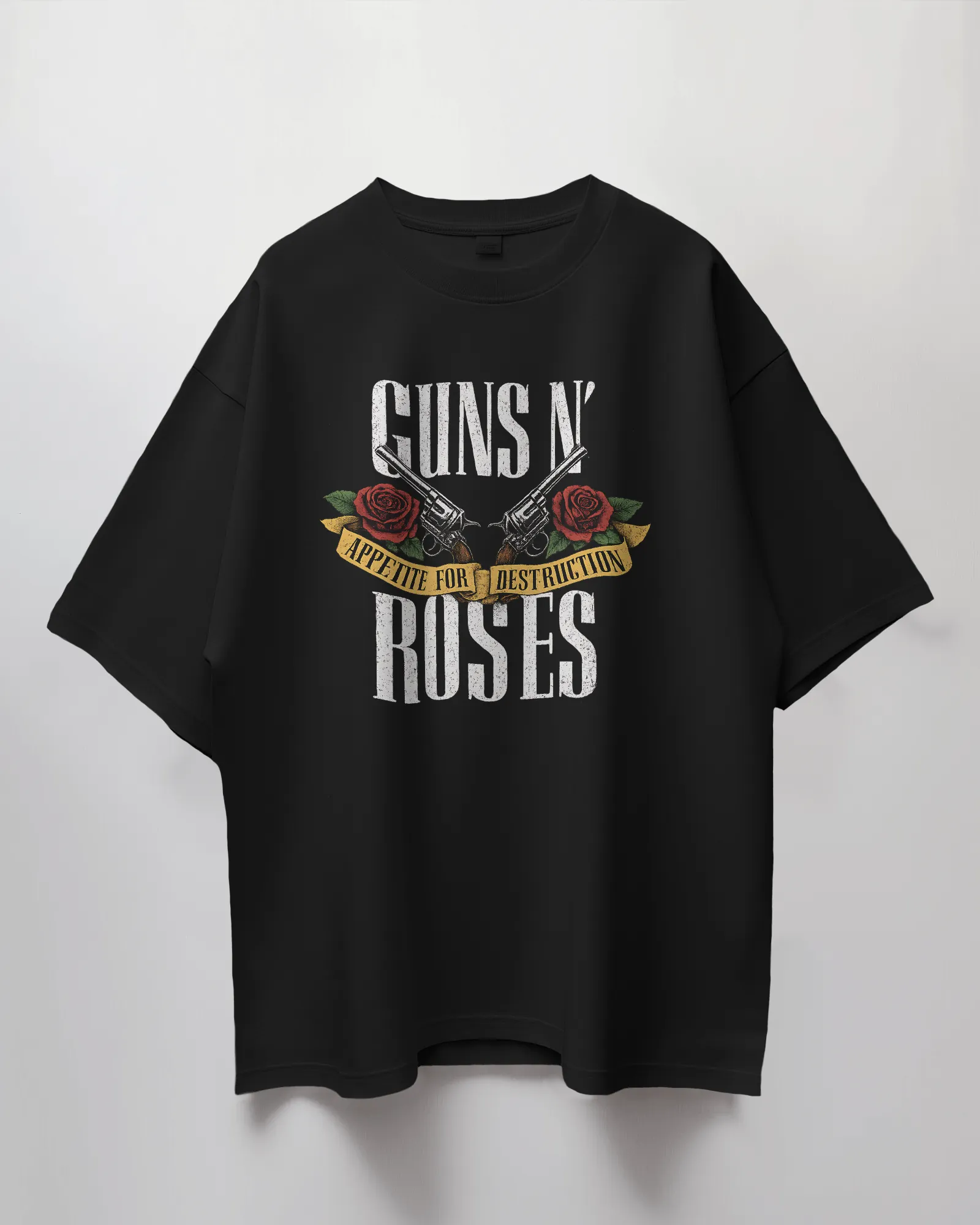 Premium Guns N' Roses Appetite For Destruction Oversized Tee