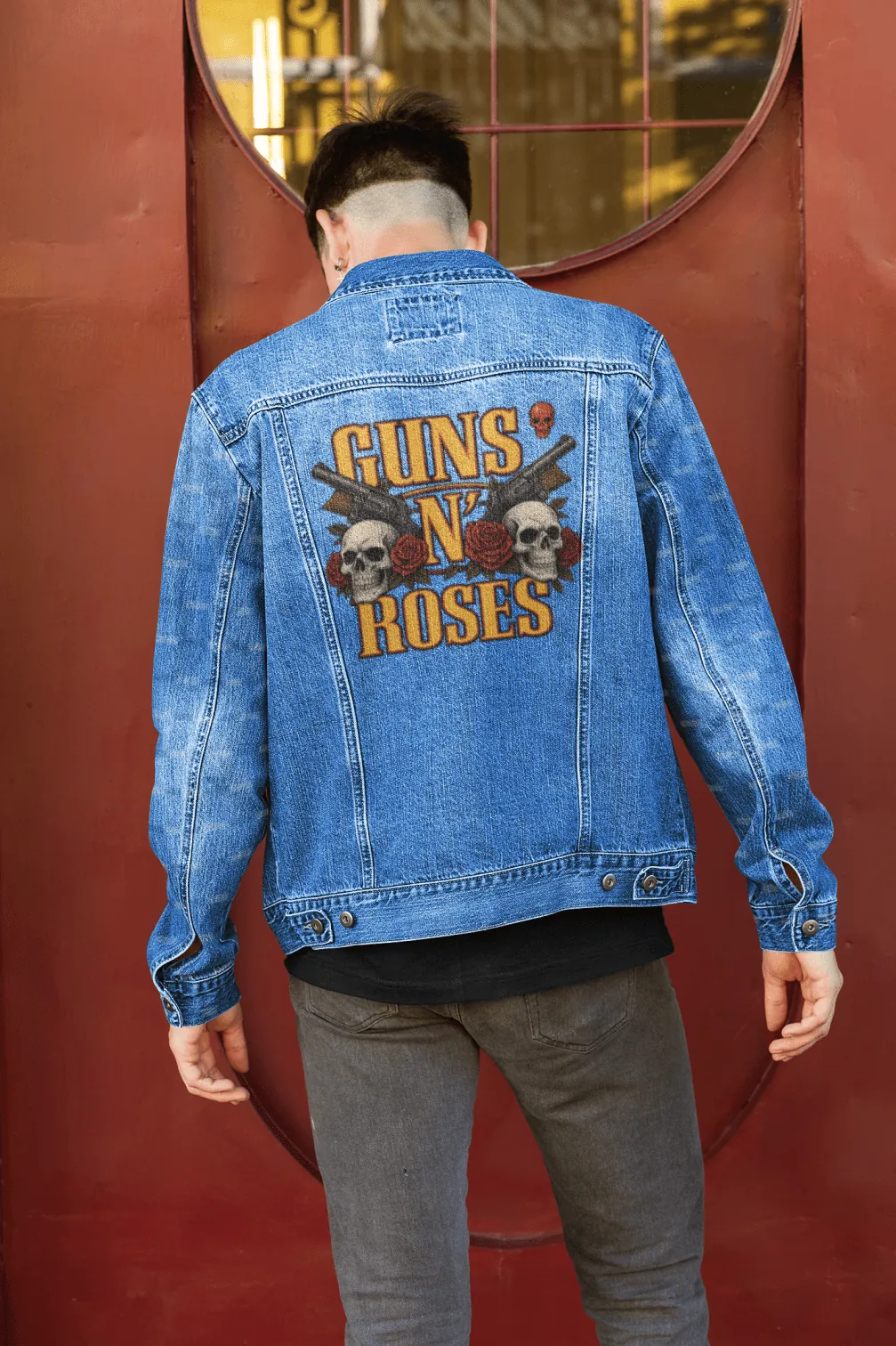Premium Guns N' Roses Exclusive Denim Jacket - Limited Edition
