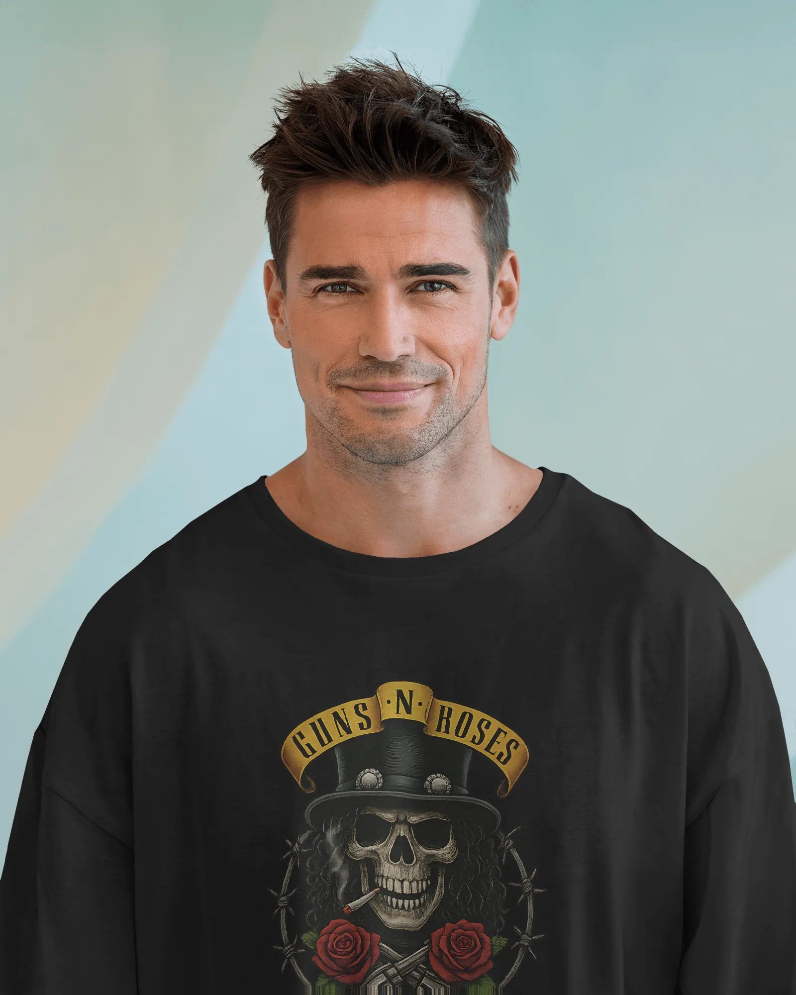 ["Premium Guns N' Roses 'Welcome to the Jungle' Oversized T-shirt by YORD (T-Shirts) - photo 1 of 8", "Premium Guns N' Roses 'Welcome to the Jungle' Oversized T-shirt by YORD (T-Shirts) - photo 2 of 8", "Premium Guns N' Roses 'Welcome to the Jungle' Oversized T-shirt by YORD (T-Shirts) - photo 3 of 8", "Premium Guns N' Roses 'Welcome to the Jungle' Oversized T-shirt by YORD (T-Shirts) - photo 4 of 8", "Premium Guns N' Roses 'Welcome to the Jungle' Oversized T-shirt by YORD (T-Shirts) - photo 5 of 8", "Premi