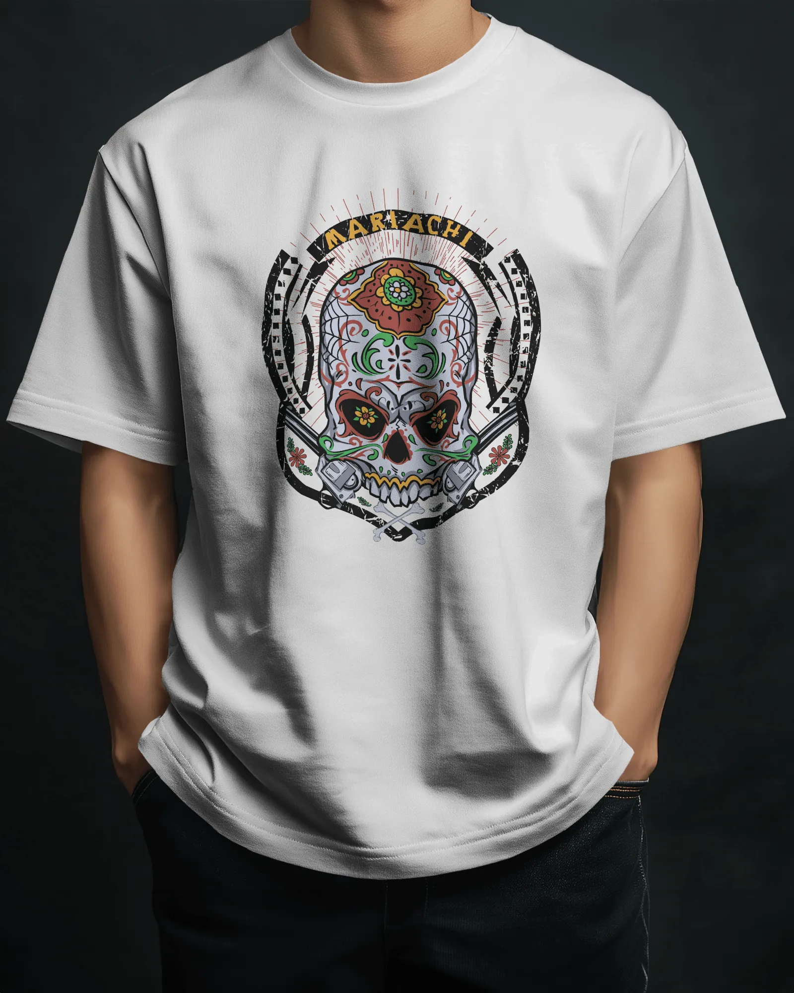['Premium Mariachi Sugar Skull Oversized T-shirt by YORD (T-Shirts) - photo 1 of 10', 'Premium Mariachi Sugar Skull Oversized T-shirt by YORD (T-Shirts) - photo 2 of 10', 'Premium Mariachi Sugar Skull Oversized T-shirt by YORD (T-Shirts) - photo 3 of 10', 'Premium Mariachi Sugar Skull Oversized T-shirt by YORD (T-Shirts) - photo 4 of 10', 'Premium Mariachi Sugar Skull Oversized T-shirt by YORD (T-Shirts) - photo 5 of 10', 'Premium Mariachi Sugar Skull Oversized T-shirt by YORD (T-Shirts) - photo 6 of 10', '