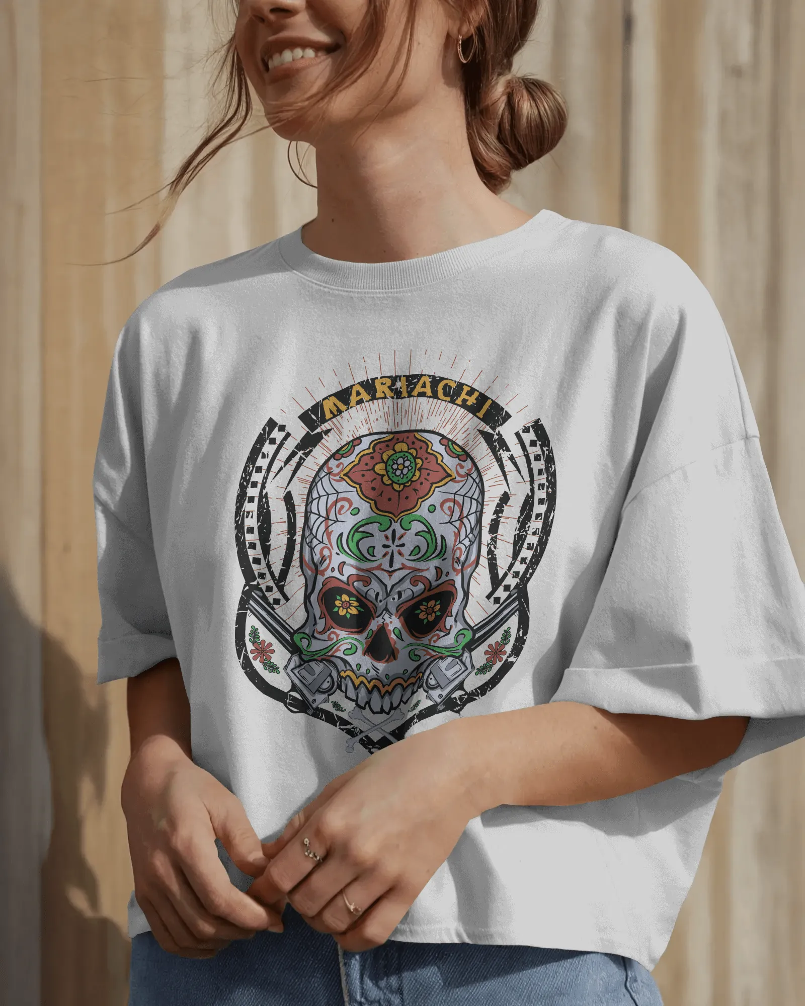 ['Premium Mariachi Sugar Skull Oversized T-shirt by YORD (T-Shirts) - photo 1 of 10', 'Premium Mariachi Sugar Skull Oversized T-shirt by YORD (T-Shirts) - photo 2 of 10', 'Premium Mariachi Sugar Skull Oversized T-shirt by YORD (T-Shirts) - photo 3 of 10', 'Premium Mariachi Sugar Skull Oversized T-shirt by YORD (T-Shirts) - photo 4 of 10', 'Premium Mariachi Sugar Skull Oversized T-shirt by YORD (T-Shirts) - photo 5 of 10', 'Premium Mariachi Sugar Skull Oversized T-shirt by YORD (T-Shirts) - photo 6 of 10', '