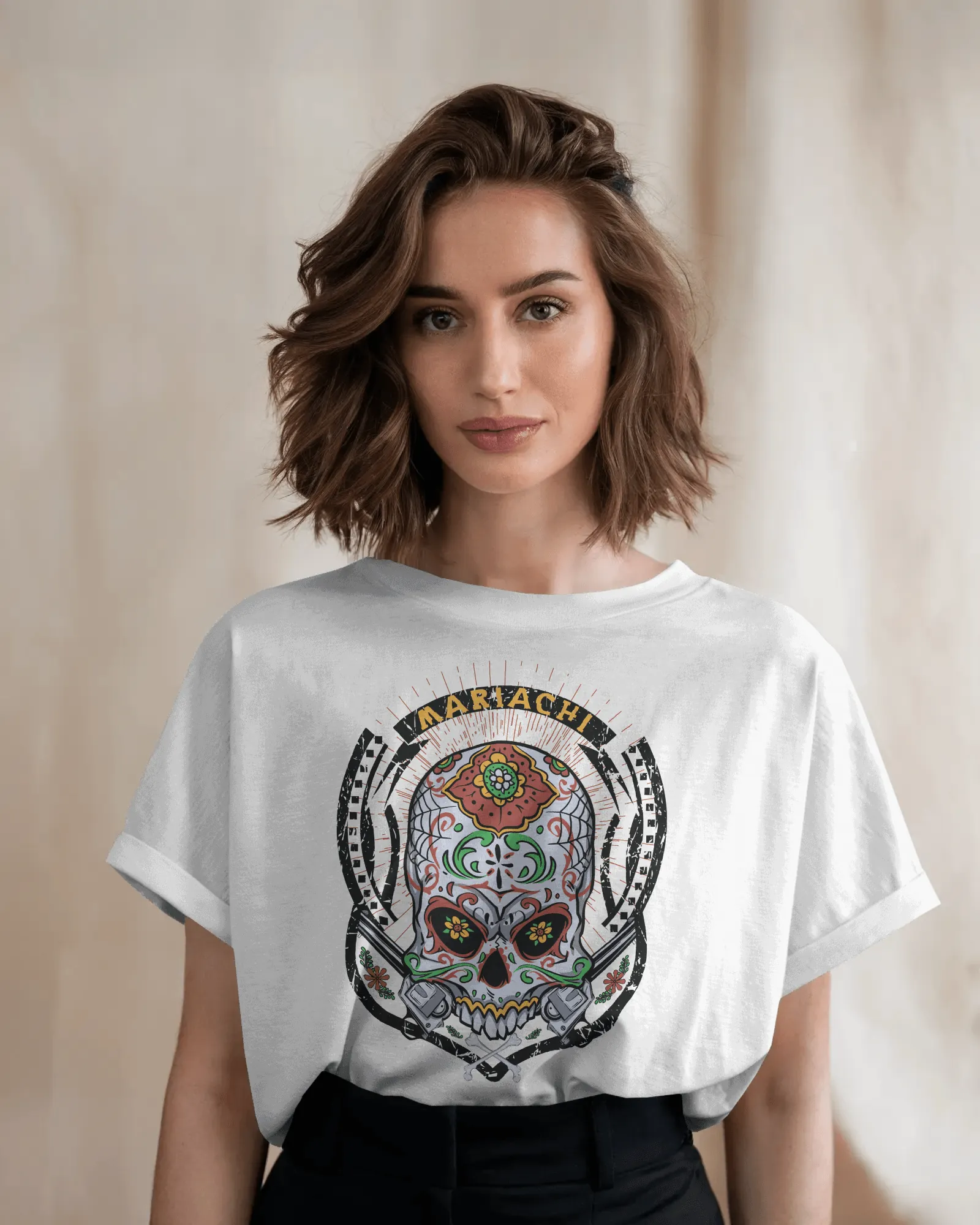 ['Premium Mariachi Sugar Skull Oversized T-shirt by YORD (T-Shirts) - photo 1 of 10', 'Premium Mariachi Sugar Skull Oversized T-shirt by YORD (T-Shirts) - photo 2 of 10', 'Premium Mariachi Sugar Skull Oversized T-shirt by YORD (T-Shirts) - photo 3 of 10', 'Premium Mariachi Sugar Skull Oversized T-shirt by YORD (T-Shirts) - photo 4 of 10', 'Premium Mariachi Sugar Skull Oversized T-shirt by YORD (T-Shirts) - photo 5 of 10', 'Premium Mariachi Sugar Skull Oversized T-shirt by YORD (T-Shirts) - photo 6 of 10', '