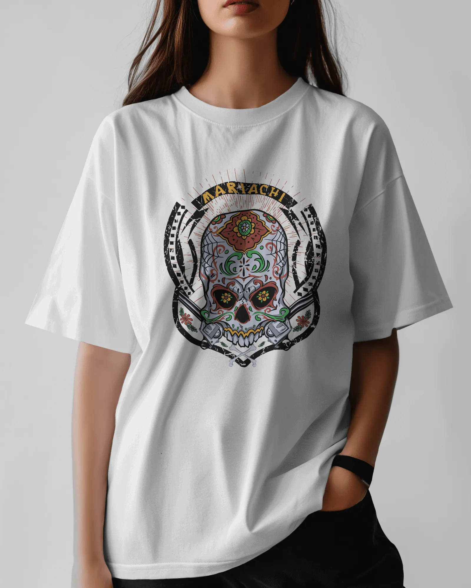 ['Premium Mariachi Sugar Skull Oversized T-shirt by YORD (T-Shirts) - photo 1 of 10', 'Premium Mariachi Sugar Skull Oversized T-shirt by YORD (T-Shirts) - photo 2 of 10', 'Premium Mariachi Sugar Skull Oversized T-shirt by YORD (T-Shirts) - photo 3 of 10', 'Premium Mariachi Sugar Skull Oversized T-shirt by YORD (T-Shirts) - photo 4 of 10', 'Premium Mariachi Sugar Skull Oversized T-shirt by YORD (T-Shirts) - photo 5 of 10', 'Premium Mariachi Sugar Skull Oversized T-shirt by YORD (T-Shirts) - photo 6 of 10', '