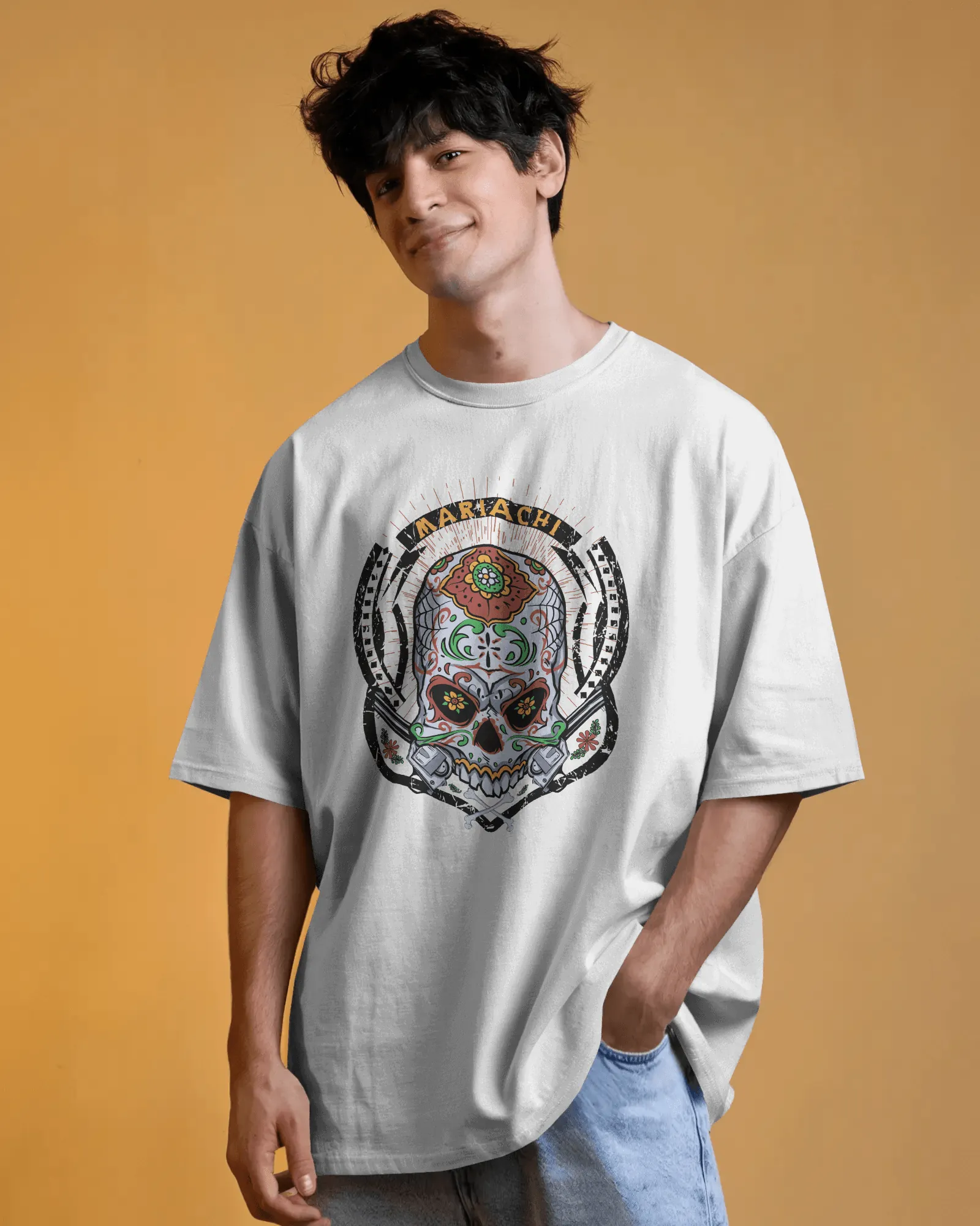 ['Premium Mariachi Sugar Skull Oversized T-shirt by YORD (T-Shirts) - photo 1 of 10', 'Premium Mariachi Sugar Skull Oversized T-shirt by YORD (T-Shirts) - photo 2 of 10', 'Premium Mariachi Sugar Skull Oversized T-shirt by YORD (T-Shirts) - photo 3 of 10', 'Premium Mariachi Sugar Skull Oversized T-shirt by YORD (T-Shirts) - photo 4 of 10', 'Premium Mariachi Sugar Skull Oversized T-shirt by YORD (T-Shirts) - photo 5 of 10', 'Premium Mariachi Sugar Skull Oversized T-shirt by YORD (T-Shirts) - photo 6 of 10', '