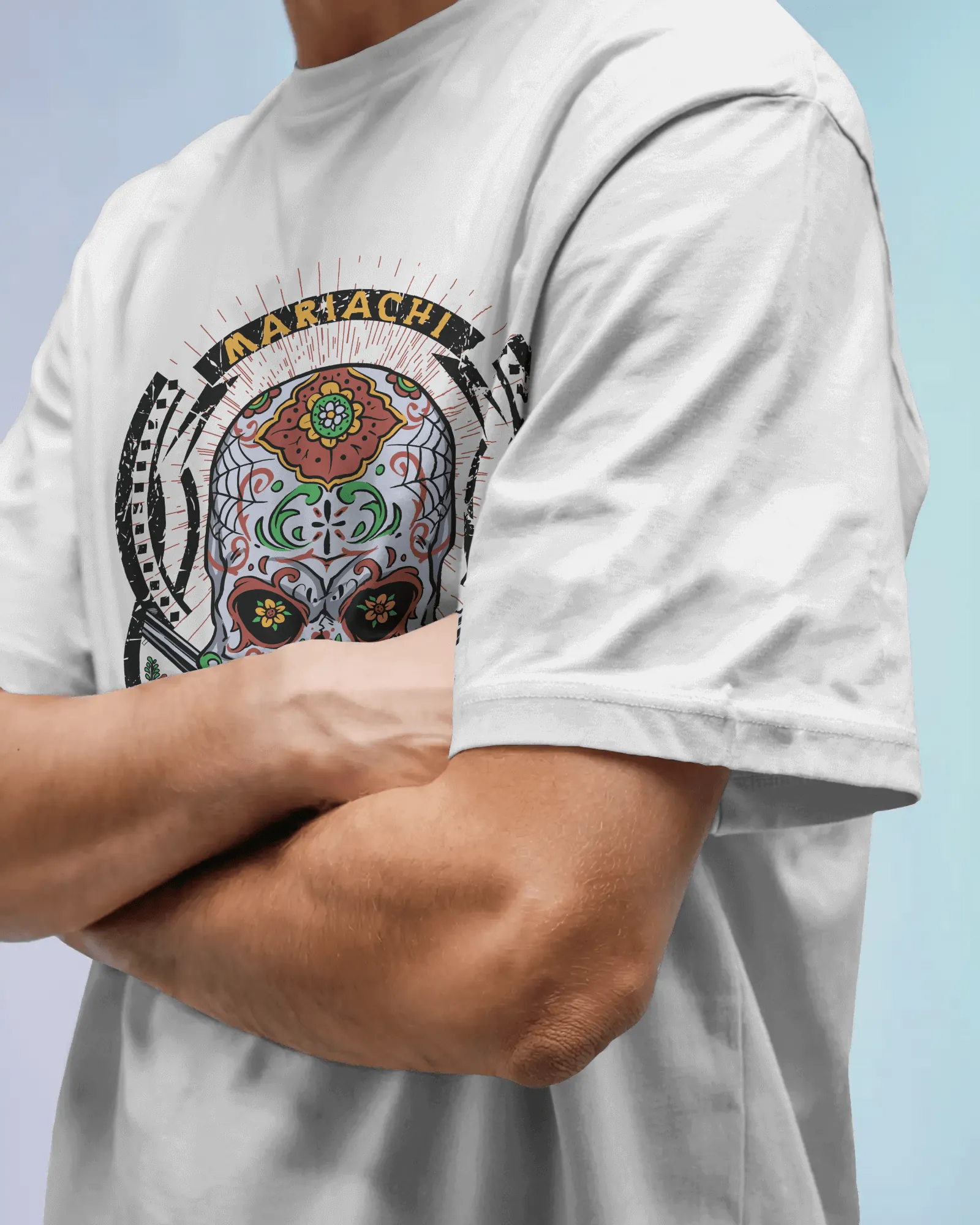 ['Premium Mariachi Sugar Skull Oversized T-shirt by YORD (T-Shirts) - photo 1 of 10', 'Premium Mariachi Sugar Skull Oversized T-shirt by YORD (T-Shirts) - photo 2 of 10', 'Premium Mariachi Sugar Skull Oversized T-shirt by YORD (T-Shirts) - photo 3 of 10', 'Premium Mariachi Sugar Skull Oversized T-shirt by YORD (T-Shirts) - photo 4 of 10', 'Premium Mariachi Sugar Skull Oversized T-shirt by YORD (T-Shirts) - photo 5 of 10', 'Premium Mariachi Sugar Skull Oversized T-shirt by YORD (T-Shirts) - photo 6 of 10', '