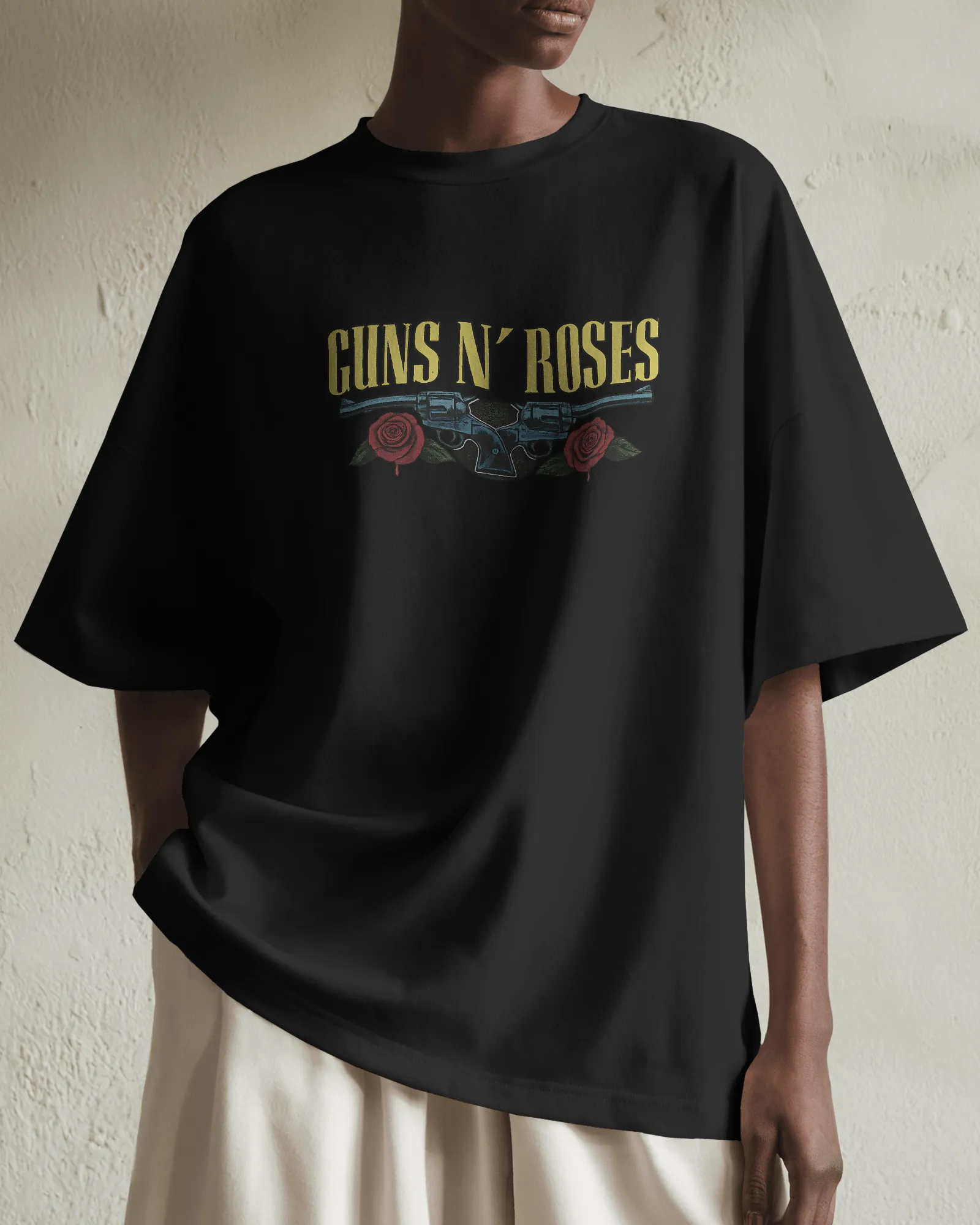 ["Premium Oversized Guns N' Roses Rock Band T-shirt | Limited Edition by YORD (T-Shirts) - photo 1 of 8", "Premium Oversized Guns N' Roses Rock Band T-shirt | Limited Edition by YORD (T-Shirts) - photo 2 of 8", "Premium Oversized Guns N' Roses Rock Band T-shirt | Limited Edition by YORD (T-Shirts) - photo 3 of 8", "Premium Oversized Guns N' Roses Rock Band T-shirt | Limited Edition by YORD (T-Shirts) - photo 4 of 8", "Premium Oversized Guns N' Roses Rock Band T-shirt | Limited Edition by YORD (T-Shirts) - p