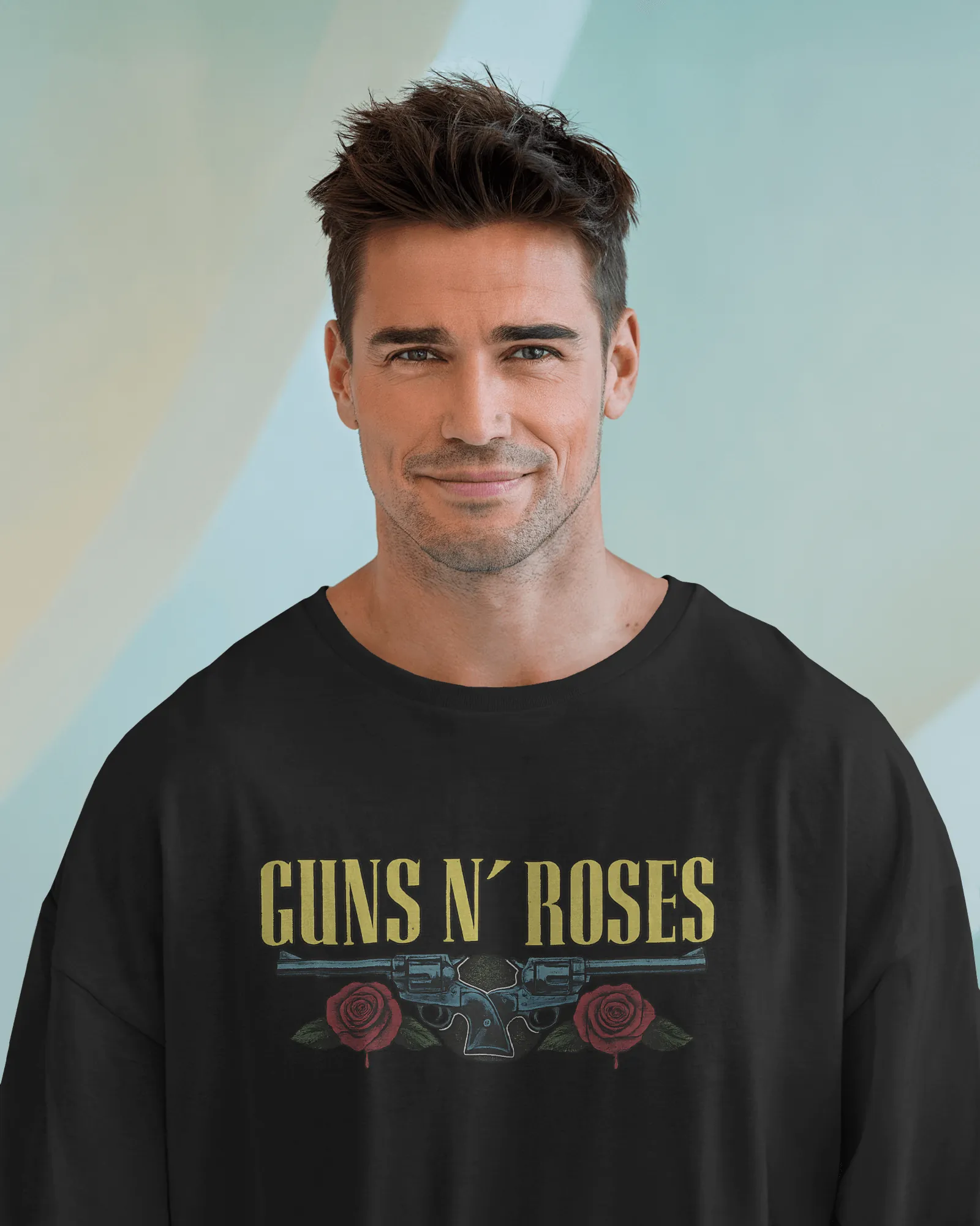 ["Premium Oversized Guns N' Roses Rock Band T-shirt | Limited Edition by YORD (T-Shirts) - photo 1 of 8", "Premium Oversized Guns N' Roses Rock Band T-shirt | Limited Edition by YORD (T-Shirts) - photo 2 of 8", "Premium Oversized Guns N' Roses Rock Band T-shirt | Limited Edition by YORD (T-Shirts) - photo 3 of 8", "Premium Oversized Guns N' Roses Rock Band T-shirt | Limited Edition by YORD (T-Shirts) - photo 4 of 8", "Premium Oversized Guns N' Roses Rock Band T-shirt | Limited Edition by YORD (T-Shirts) - p