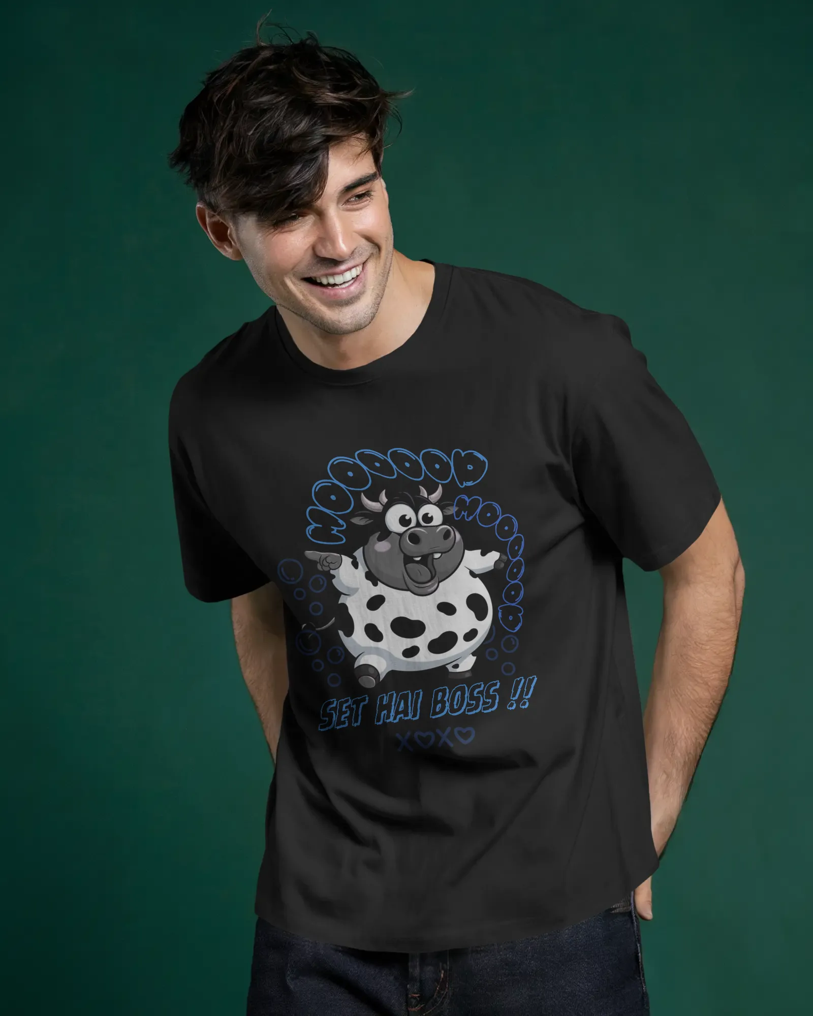 ["Premium Oversized 'Moo Boss' Cartoon Cow T-Shirt by YORD (T-Shirts) - photo 1 of 9", "Premium Oversized 'Moo Boss' Cartoon Cow T-Shirt by YORD (T-Shirts) - photo 2 of 9", "Premium Oversized 'Moo Boss' Cartoon Cow T-Shirt by YORD (T-Shirts) - photo 3 of 9", "Premium Oversized 'Moo Boss' Cartoon Cow T-Shirt by YORD (T-Shirts) - photo 4 of 9", "Premium Oversized 'Moo Boss' Cartoon Cow T-Shirt by YORD (T-Shirts) - photo 5 of 9", "Premium Oversized 'Moo Boss' Cartoon Cow T-Shirt by YORD (T-Shirts) - photo 6 of