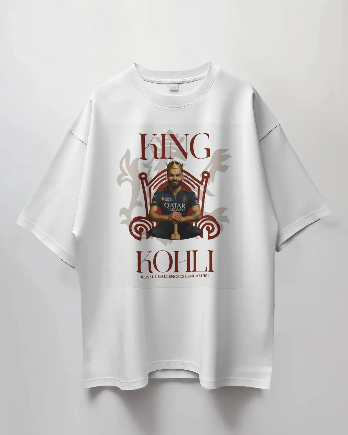 Premium Oversized Virat Kohli  Cricket Fan T-shirt - Limited Edition