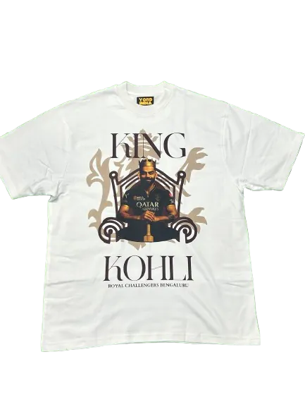 Premium Oversized Virat Kohli  Cricket Fan T-shirt - Limited Edition - alternate view