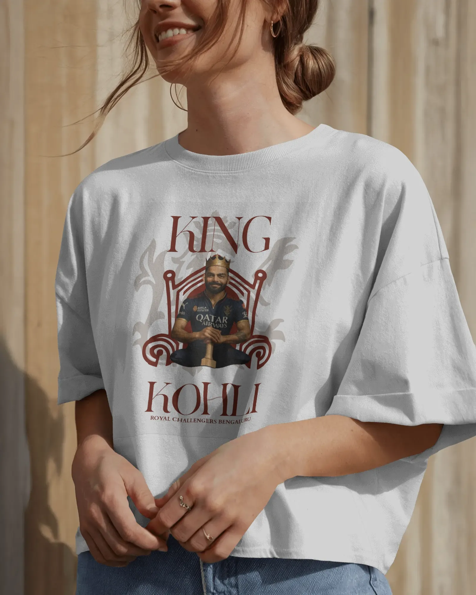 ['Premium Oversized Virat Kohli  Cricket Fan T-shirt - Limited Edition by YORD (T-Shirts) - photo 1 of 8', 'Premium Oversized Virat Kohli  Cricket Fan T-shirt - Limited Edition by YORD (T-Shirts) - photo 2 of 8', 'Premium Oversized Virat Kohli  Cricket Fan T-shirt - Limited Edition by YORD (T-Shirts) - photo 3 of 8', 'Premium Oversized Virat Kohli  Cricket Fan T-shirt - Limited Edition by YORD (T-Shirts) - photo 4 of 8', 'Premium Oversized Virat Kohli  Cricket Fan T-shirt - Limited Edition by YORD (T-Shirts