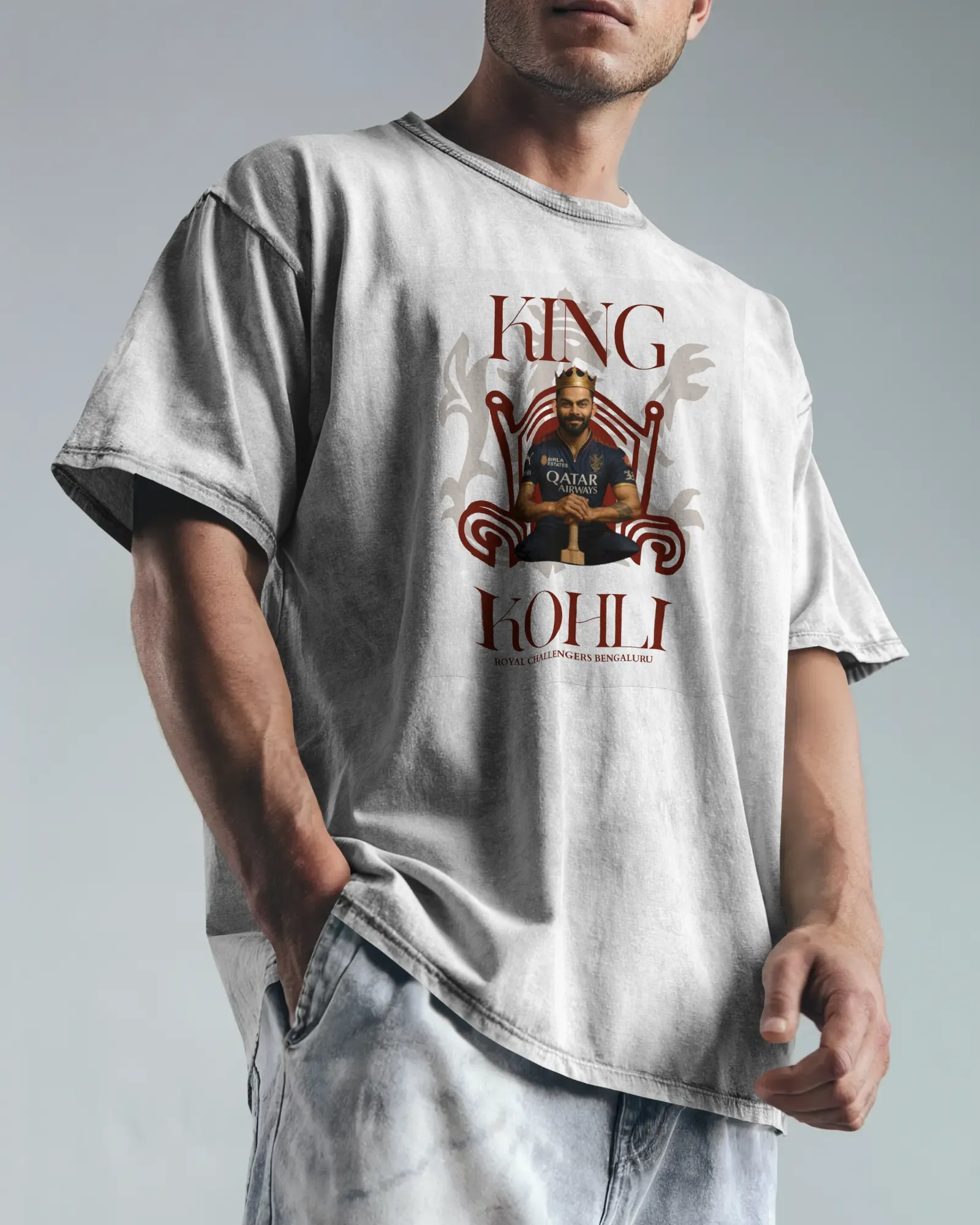 ['Premium Oversized Virat Kohli  Cricket Fan T-shirt - Limited Edition by YORD (T-Shirts) - photo 1 of 8', 'Premium Oversized Virat Kohli  Cricket Fan T-shirt - Limited Edition by YORD (T-Shirts) - photo 2 of 8', 'Premium Oversized Virat Kohli  Cricket Fan T-shirt - Limited Edition by YORD (T-Shirts) - photo 3 of 8', 'Premium Oversized Virat Kohli  Cricket Fan T-shirt - Limited Edition by YORD (T-Shirts) - photo 4 of 8', 'Premium Oversized Virat Kohli  Cricket Fan T-shirt - Limited Edition by YORD (T-Shirts