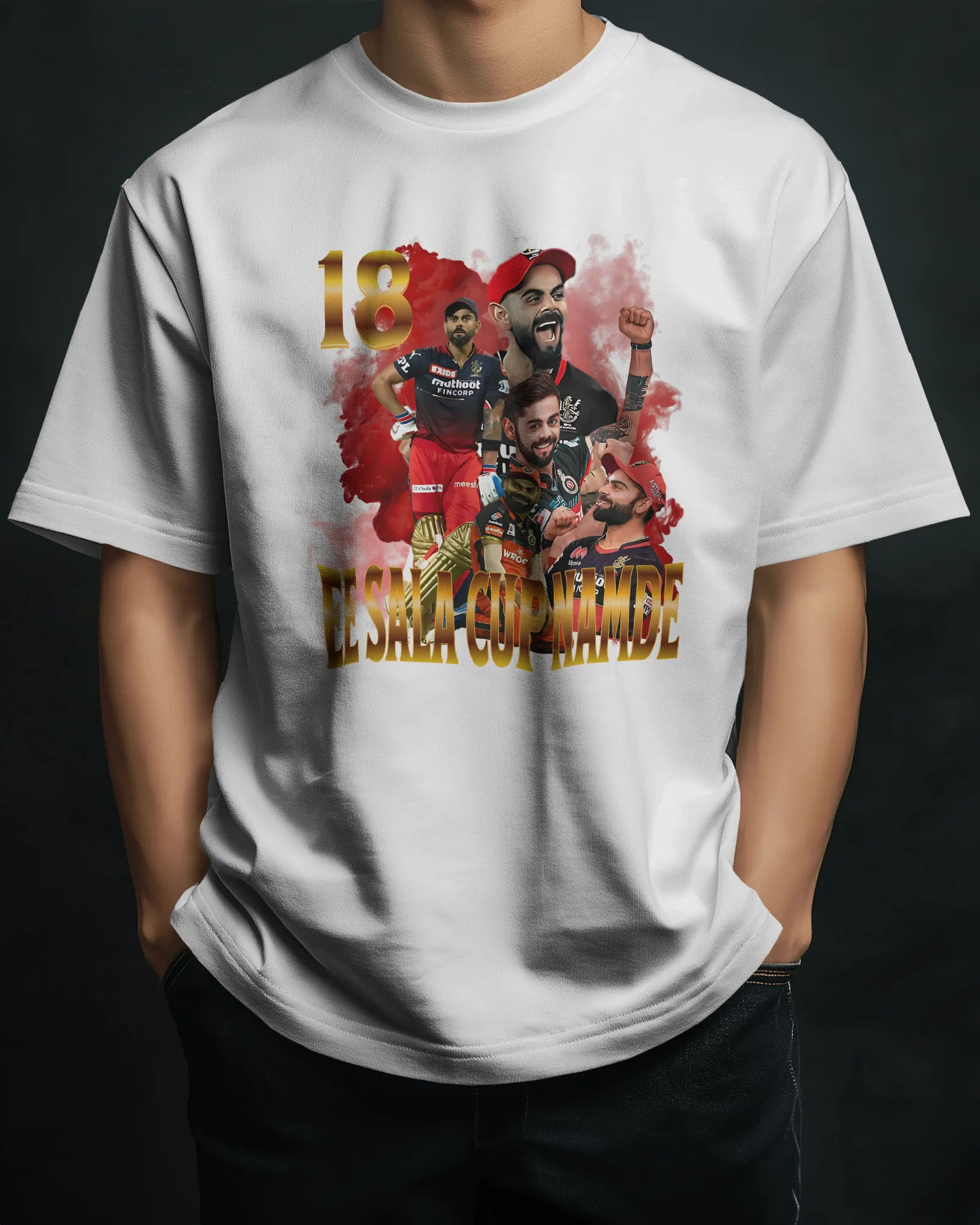 ['Premium Oversized RCB Cricket Fan T-shirt - Limited Edition by YORD (T-Shirts) - photo 1 of 8', 'Premium Oversized RCB Cricket Fan T-shirt - Limited Edition by YORD (T-Shirts) - photo 2 of 8', 'Premium Oversized RCB Cricket Fan T-shirt - Limited Edition by YORD (T-Shirts) - photo 3 of 8', 'Premium Oversized RCB Cricket Fan T-shirt - Limited Edition by YORD (T-Shirts) - photo 4 of 8', 'Premium Oversized RCB Cricket Fan T-shirt - Limited Edition by YORD (T-Shirts) - photo 5 of 8', 'Premium Oversized RCB Cri