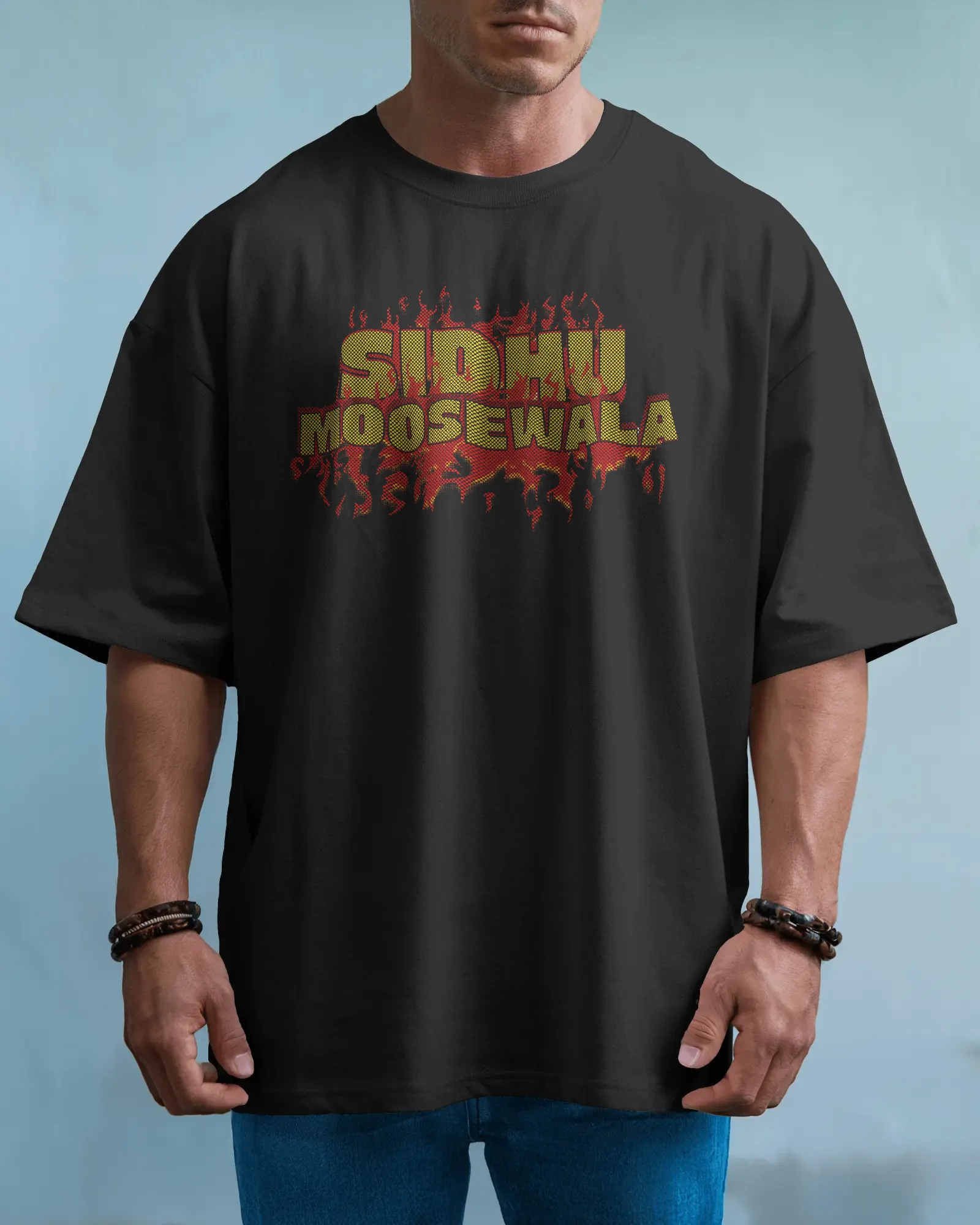 ['Premium Oversized Sidhu Moosewala Flame Graphic T-Shirt by YORD (T-Shirts) - photo 1 of 12', 'Premium Oversized Sidhu Moosewala Flame Graphic T-Shirt by YORD (T-Shirts) - photo 2 of 12', 'Premium Oversized Sidhu Moosewala Flame Graphic T-Shirt by YORD (T-Shirts) - photo 3 of 12', 'Premium Oversized Sidhu Moosewala Flame Graphic T-Shirt by YORD (T-Shirts) - photo 4 of 12', 'Premium Oversized Sidhu Moosewala Flame Graphic T-Shirt by YORD (T-Shirts) - photo 5 of 12', 'Premium Oversized Sidhu Moosewala Flame 