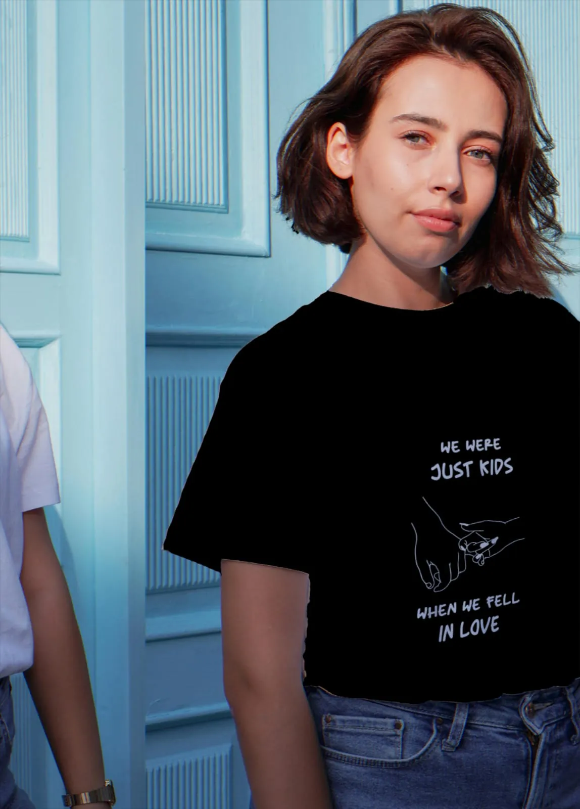 Premium Oversized "We Were Just Kids" French Terry Concert T-Shirt - Ed Sheeran Fan Collection - alternate view