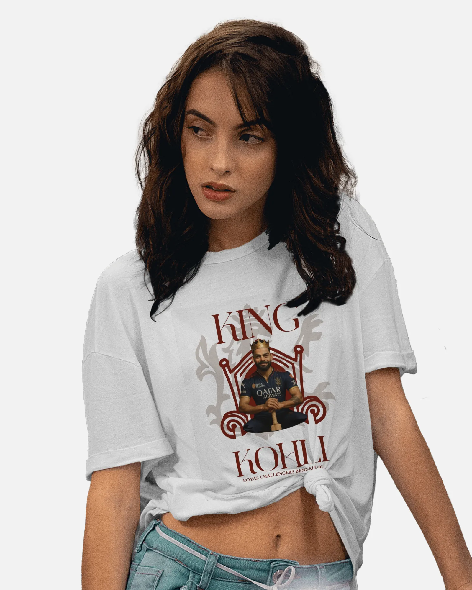 ['Premium Virat Kohli Cricket Fan White T-shirt Regular by YORD (T-Shirts) - photo 1 of 8', 'Premium Virat Kohli Cricket Fan White T-shirt Regular by YORD (T-Shirts) - photo 2 of 8', 'Premium Virat Kohli Cricket Fan White T-shirt Regular by YORD (T-Shirts) - photo 3 of 8', 'Premium Virat Kohli Cricket Fan White T-shirt Regular by YORD (T-Shirts) - photo 4 of 8', 'Premium Virat Kohli Cricket Fan White T-shirt Regular by YORD (T-Shirts) - photo 5 of 8', 'Premium Virat Kohli Cricket Fan White T-shirt Regular b