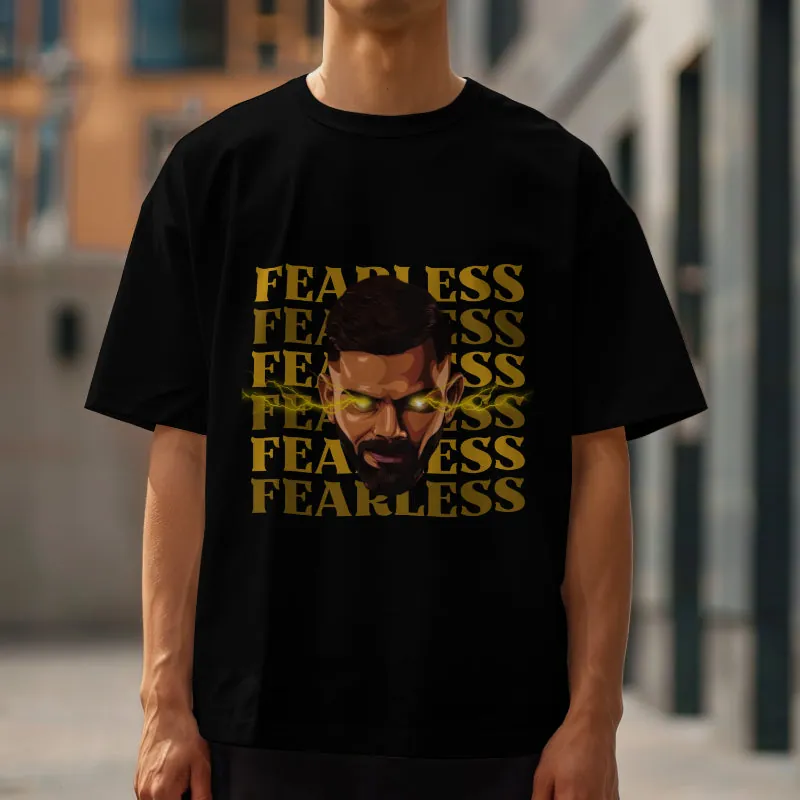 ["Premium RCB 'FEARLESS' Oversized Glow IPL T-Shirt by YORD (T-Shirts) - photo 1 of 7", "Premium RCB 'FEARLESS' Oversized Glow IPL T-Shirt by YORD (T-Shirts) - photo 2 of 7", "Premium RCB 'FEARLESS' Oversized Glow IPL T-Shirt by YORD (T-Shirts) - photo 3 of 7", "Premium RCB 'FEARLESS' Oversized Glow IPL T-Shirt by YORD (T-Shirts) - photo 4 of 7", "Premium RCB 'FEARLESS' Oversized Glow IPL T-Shirt by YORD (T-Shirts) - photo 5 of 7", "Premium RCB 'FEARLESS' Oversized Glow IPL T-Shirt by YORD (T-Shirts) - phot