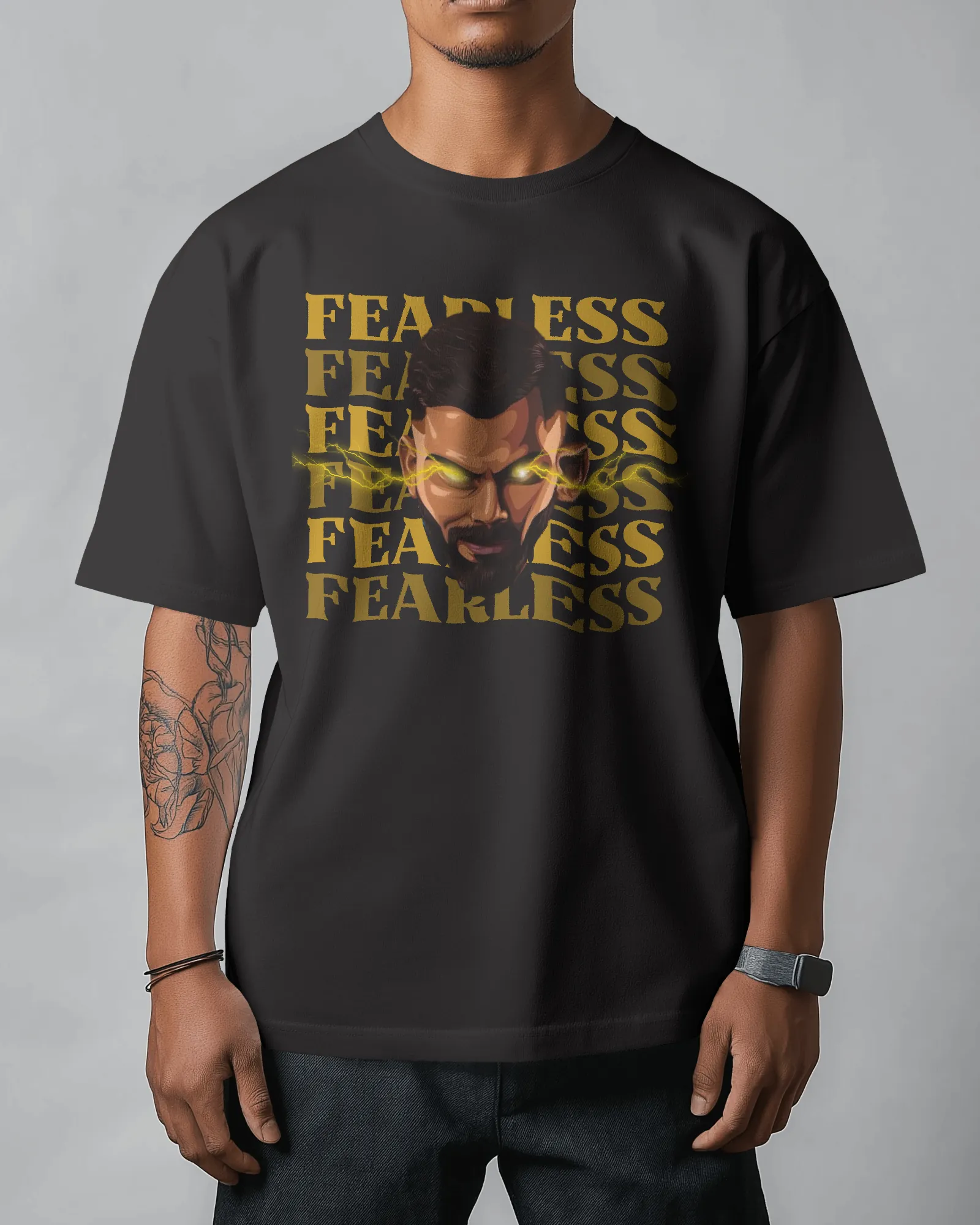 ["Premium RCB 'FEARLESS' Oversized Glow IPL T-Shirt by YORD (T-Shirts) - photo 1 of 7", "Premium RCB 'FEARLESS' Oversized Glow IPL T-Shirt by YORD (T-Shirts) - photo 2 of 7", "Premium RCB 'FEARLESS' Oversized Glow IPL T-Shirt by YORD (T-Shirts) - photo 3 of 7", "Premium RCB 'FEARLESS' Oversized Glow IPL T-Shirt by YORD (T-Shirts) - photo 4 of 7", "Premium RCB 'FEARLESS' Oversized Glow IPL T-Shirt by YORD (T-Shirts) - photo 5 of 7", "Premium RCB 'FEARLESS' Oversized Glow IPL T-Shirt by YORD (T-Shirts) - phot