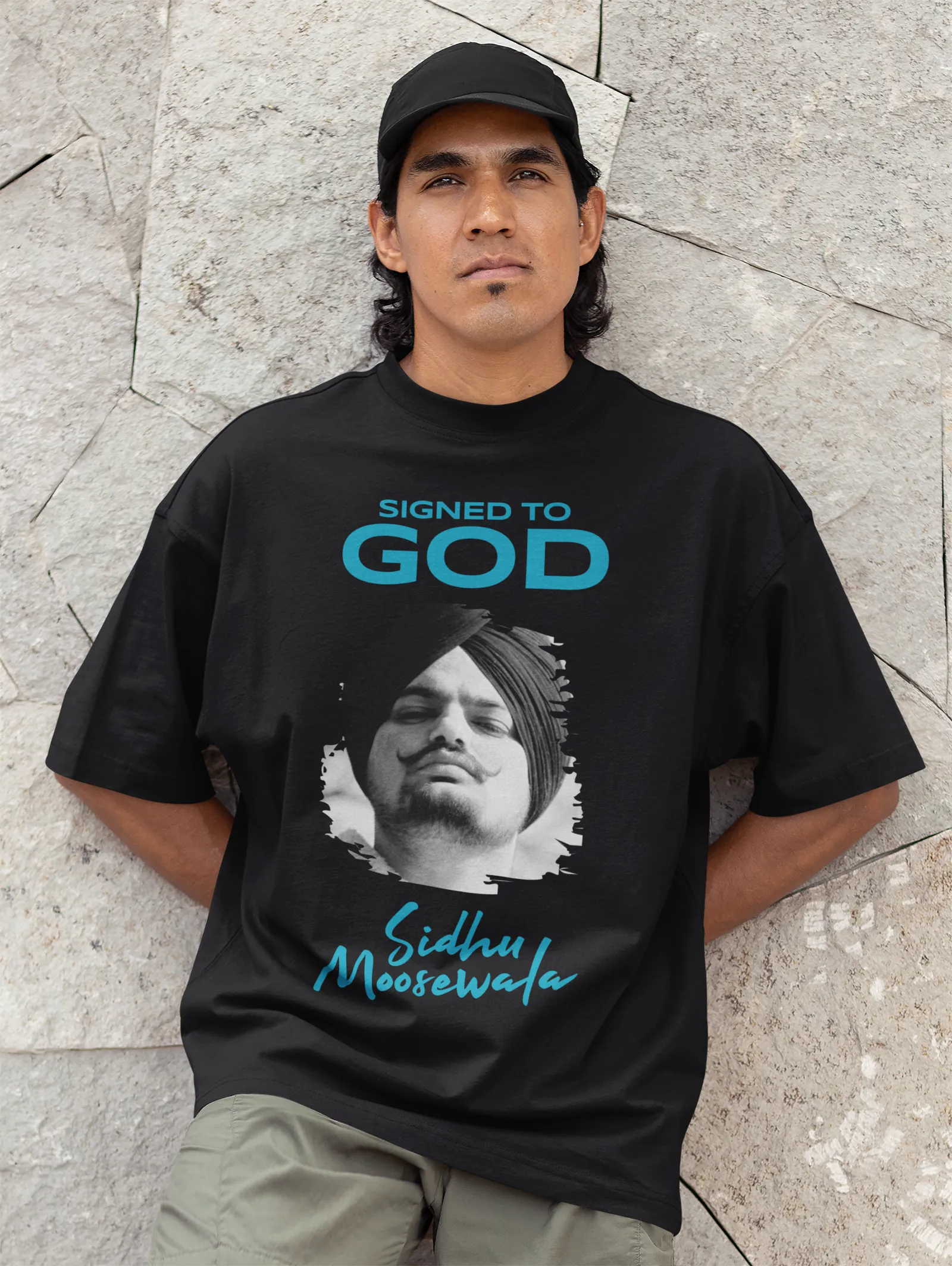 ["Premium Sidhu Moosewala 'Signed To GOD' Oversized T-shirt by YORD (T-Shirts) - photo 1 of 9", "Premium Sidhu Moosewala 'Signed To GOD' Oversized T-shirt by YORD (T-Shirts) - photo 2 of 9", "Premium Sidhu Moosewala 'Signed To GOD' Oversized T-shirt by YORD (T-Shirts) - photo 3 of 9", "Premium Sidhu Moosewala 'Signed To GOD' Oversized T-shirt by YORD (T-Shirts) - photo 4 of 9", "Premium Sidhu Moosewala 'Signed To GOD' Oversized T-shirt by YORD (T-Shirts) - photo 5 of 9", "Premium Sidhu Moosewala 'Signed To 
