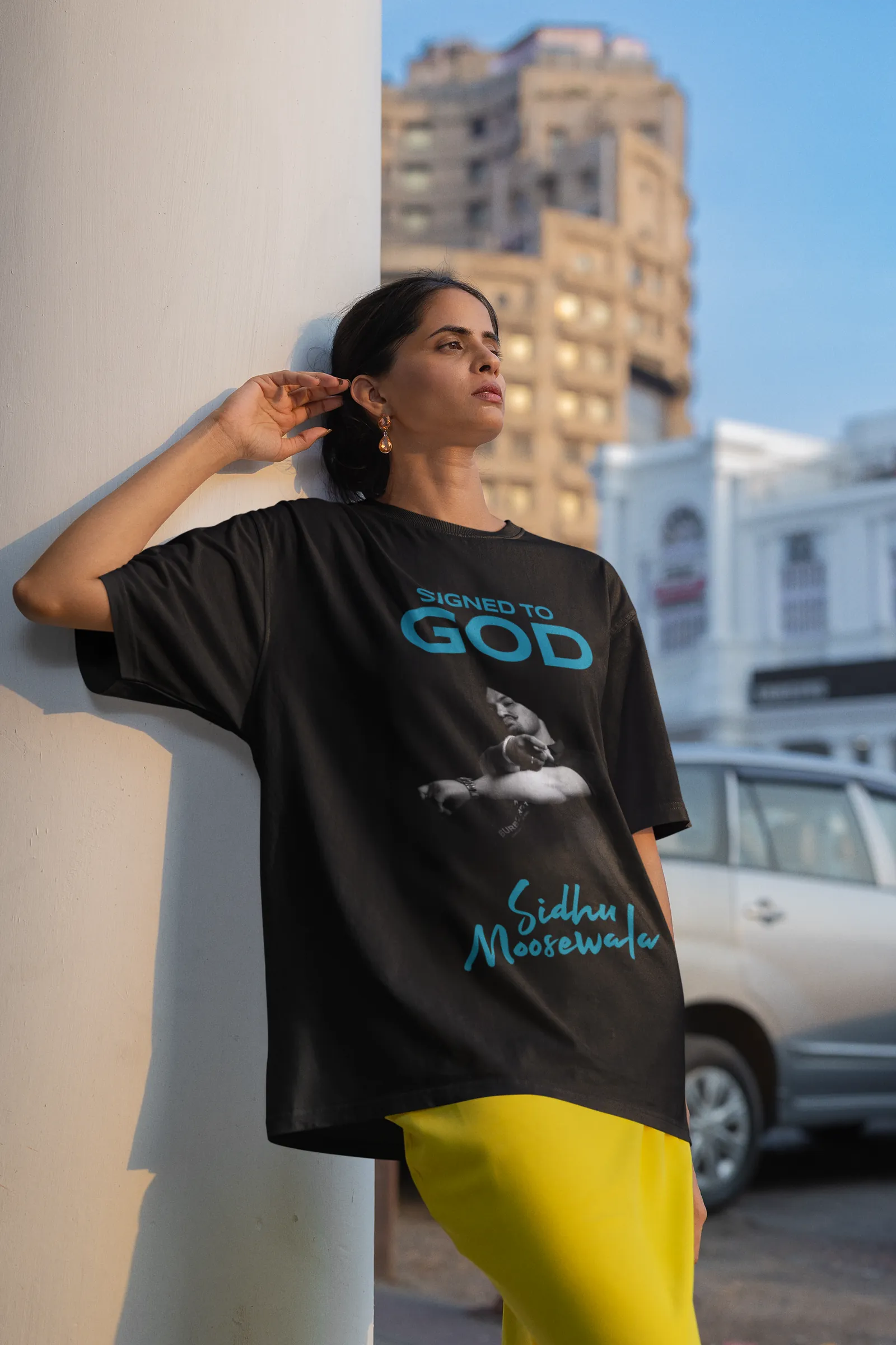 ["Premium Sidhu Moosewala 'SIGNED TO GOD' Oversized T-shirt by YORD (T-Shirts) - photo 1 of 7", "Premium Sidhu Moosewala 'SIGNED TO GOD' Oversized T-shirt by YORD (T-Shirts) - photo 2 of 7", "Premium Sidhu Moosewala 'SIGNED TO GOD' Oversized T-shirt by YORD (T-Shirts) - photo 3 of 7", "Premium Sidhu Moosewala 'SIGNED TO GOD' Oversized T-shirt by YORD (T-Shirts) - photo 4 of 7", "Premium Sidhu Moosewala 'SIGNED TO GOD' Oversized T-shirt by YORD (T-Shirts) - photo 5 of 7", "Premium Sidhu Moosewala 'SIGNED TO 