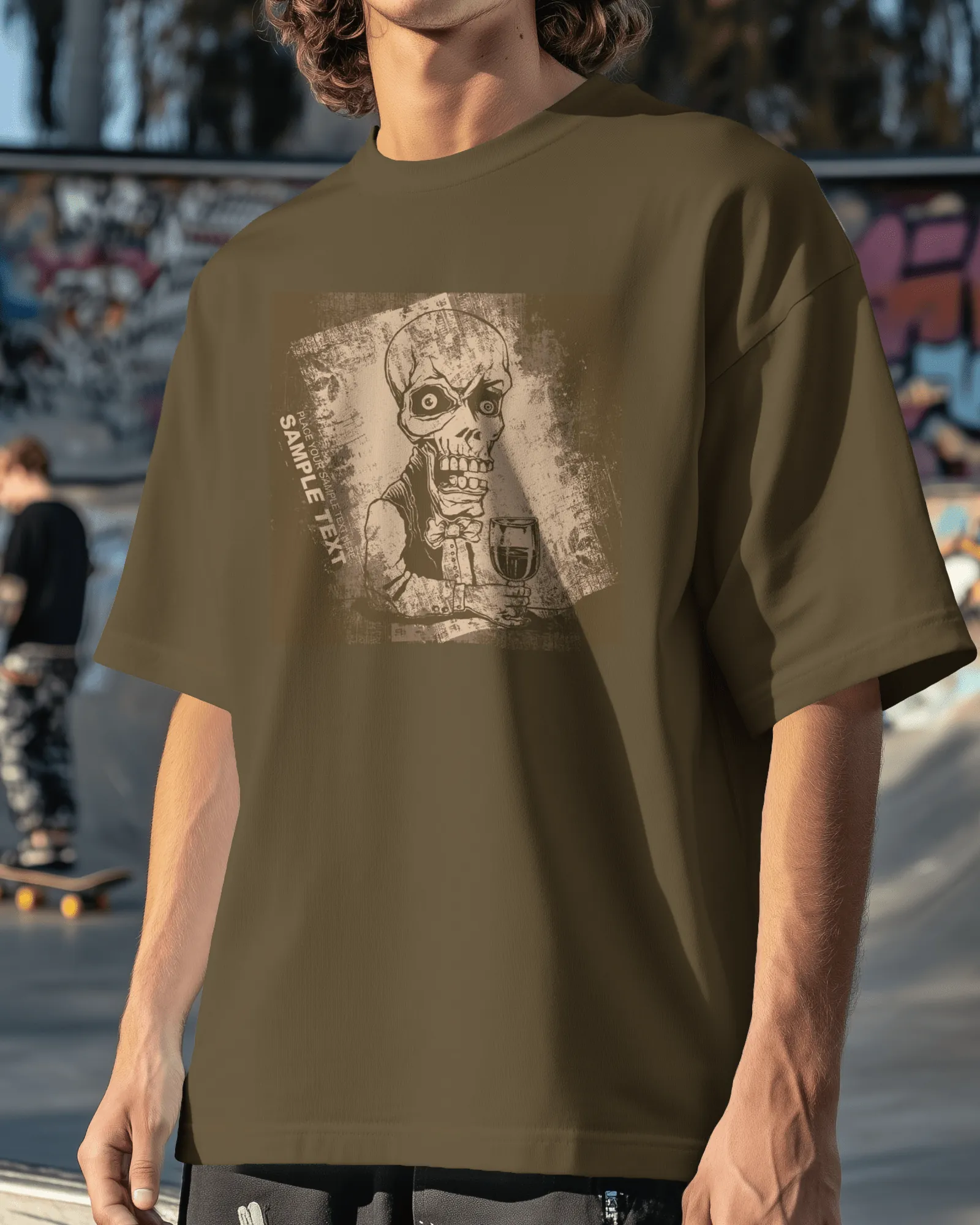 ['Premium Skeleton Waiter Oversized T-shirt | Limited Edition by YORD (T-Shirts) - photo 1 of 11', 'Premium Skeleton Waiter Oversized T-shirt | Limited Edition by YORD (T-Shirts) - photo 2 of 11', 'Premium Skeleton Waiter Oversized T-shirt | Limited Edition by YORD (T-Shirts) - photo 3 of 11', 'Premium Skeleton Waiter Oversized T-shirt | Limited Edition by YORD (T-Shirts) - photo 4 of 11', 'Premium Skeleton Waiter Oversized T-shirt | Limited Edition by YORD (T-Shirts) - photo 5 of 11', 'Premium Skeleton Wai