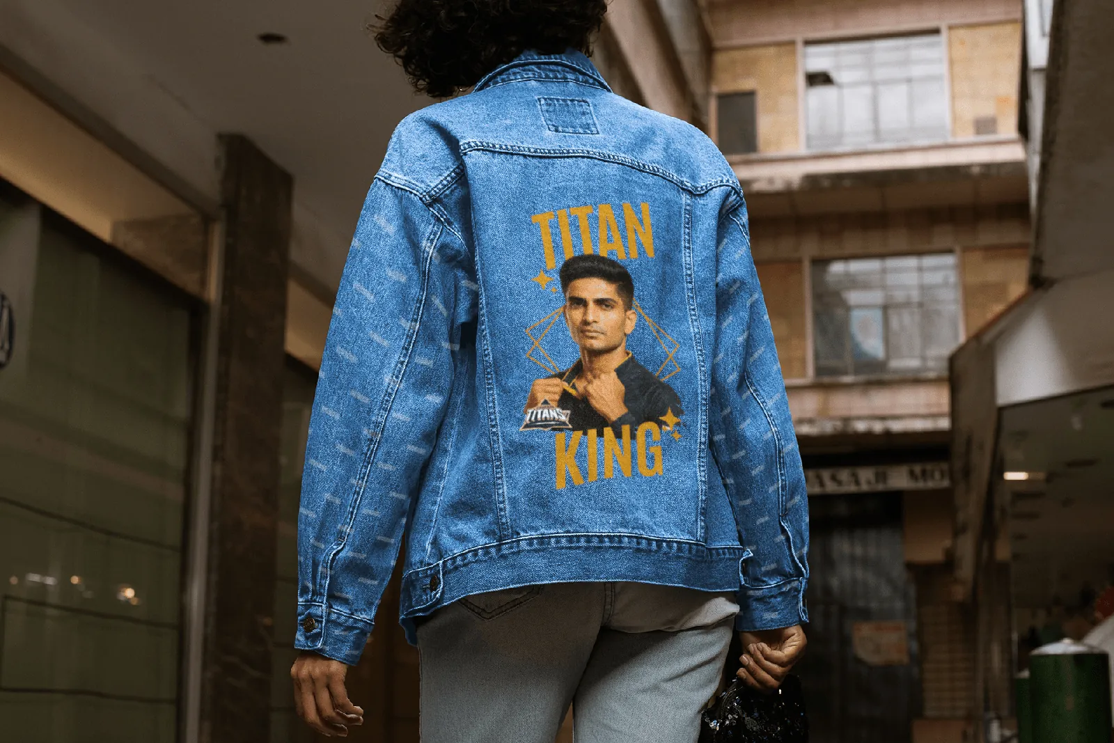 ['Premium Titan King GT Denim Jacket | IPL Fan Edition by YORD (Denim) - photo 1 of 8', 'Premium Titan King GT Denim Jacket | IPL Fan Edition by YORD (Denim) - photo 2 of 8', 'Premium Titan King GT Denim Jacket | IPL Fan Edition by YORD (Denim) - photo 3 of 8', 'Premium Titan King GT Denim Jacket | IPL Fan Edition by YORD (Denim) - photo 4 of 8', 'Premium Titan King GT Denim Jacket | IPL Fan Edition by YORD (Denim) - photo 5 of 8', 'Premium Titan King GT Denim Jacket | IPL Fan Edition by YORD (Denim) - phot