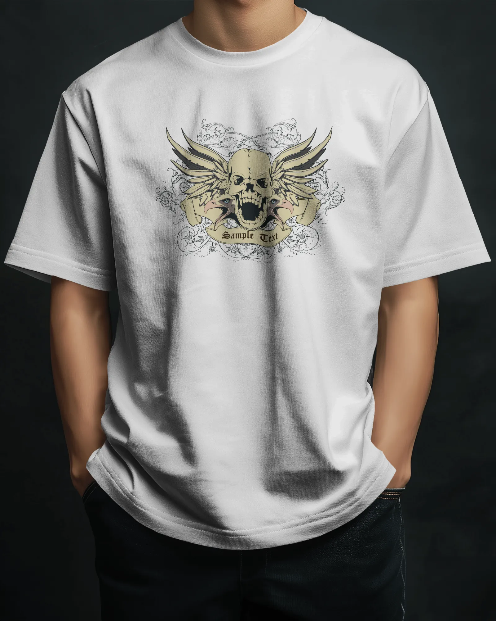 ['Premium Winged Skull Oversized T-shirt | Limited Edition by YORD (T-Shirts) - photo 1 of 10', 'Premium Winged Skull Oversized T-shirt | Limited Edition by YORD (T-Shirts) - photo 2 of 10', 'Premium Winged Skull Oversized T-shirt | Limited Edition by YORD (T-Shirts) - photo 3 of 10', 'Premium Winged Skull Oversized T-shirt | Limited Edition by YORD (T-Shirts) - photo 4 of 10', 'Premium Winged Skull Oversized T-shirt | Limited Edition by YORD (T-Shirts) - photo 5 of 10', 'Premium Winged Skull Oversized T-sh