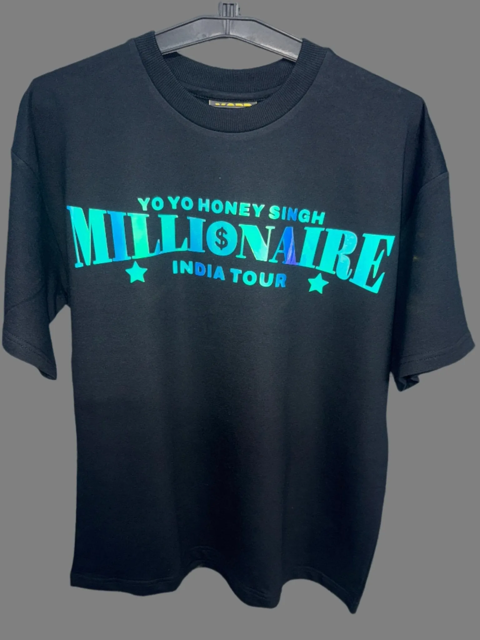 ['Yo Yo Honey Singh "Millionaire" Glow-in-Dark Premium Concert T-Shirt With TWO Fridge Magnets FREE by YORD (T-Shirts) - photo 1 of 4', 'Yo Yo Honey Singh "Millionaire" Glow-in-Dark Premium Concert T-Shirt With TWO Fridge Magnets FREE by YORD (T-Shirts) - photo 2 of 4', 'Yo Yo Honey Singh "Millionaire" Glow-in-Dark Premium Concert T-Shirt With TWO Fridge Magnets FREE by YORD (T-Shirts) - photo 3 of 4', 'Yo Yo Honey Singh "Millionaire" Glow-in-Dark Premium Concert T-Shirt With TWO Fridge Magnets FREE by YORD