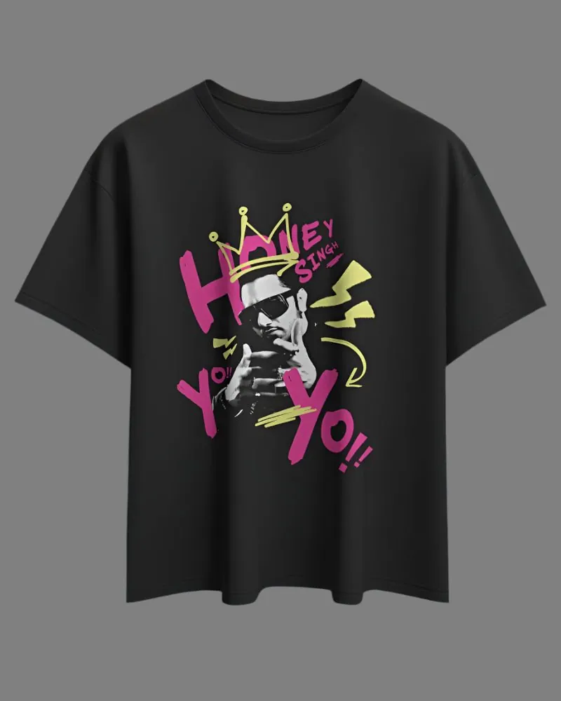 Yo Yo Honey Singh Premium Concert T-Shirt With TWO Fridge Magnets FREE